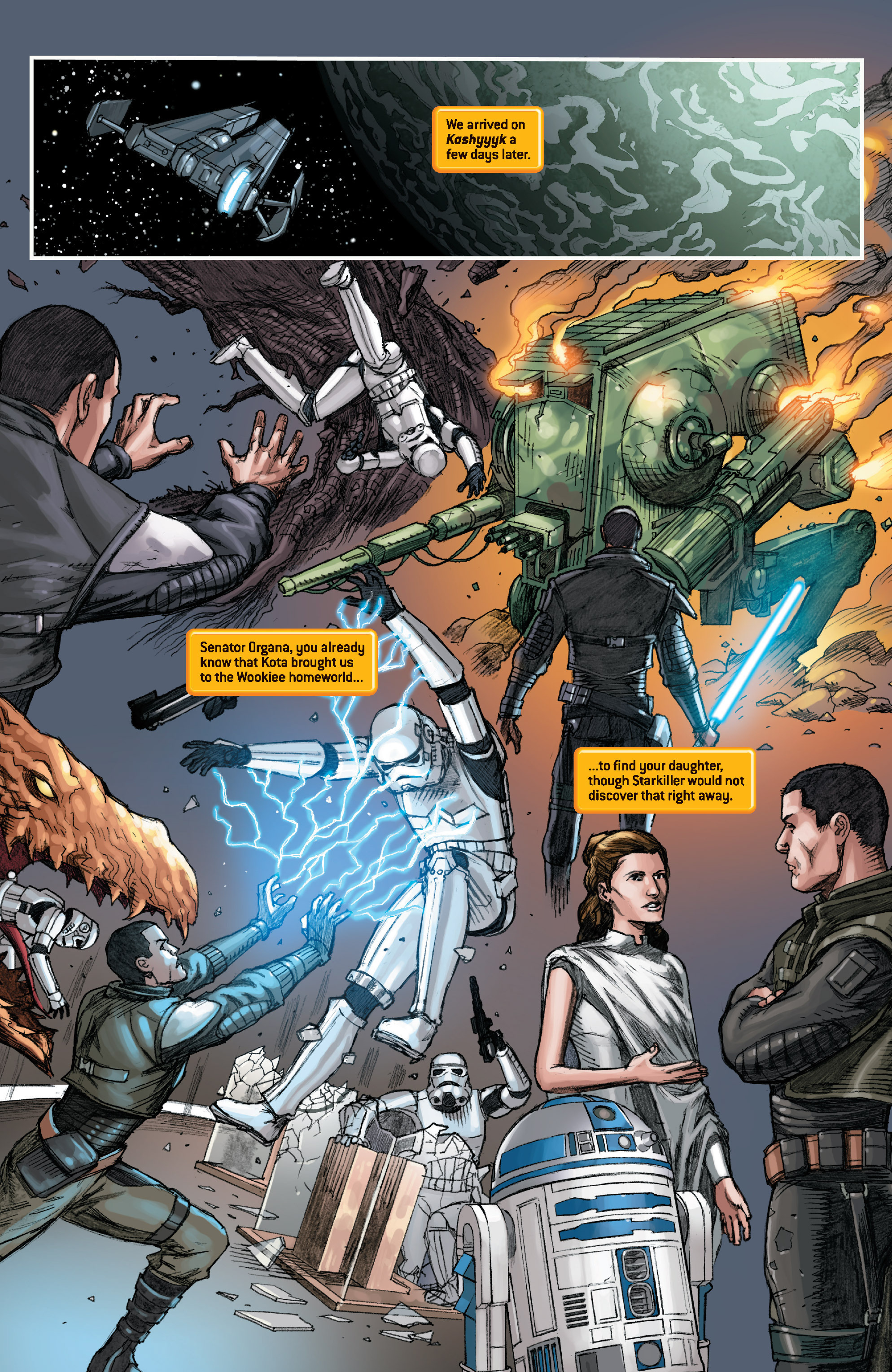 Read online Star Wars: The Force Unleashed comic -  Issue # Full - 67