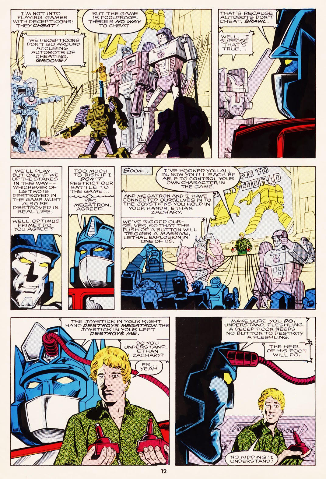 Read online The Transformers (UK) comic -  Issue #105 - 12