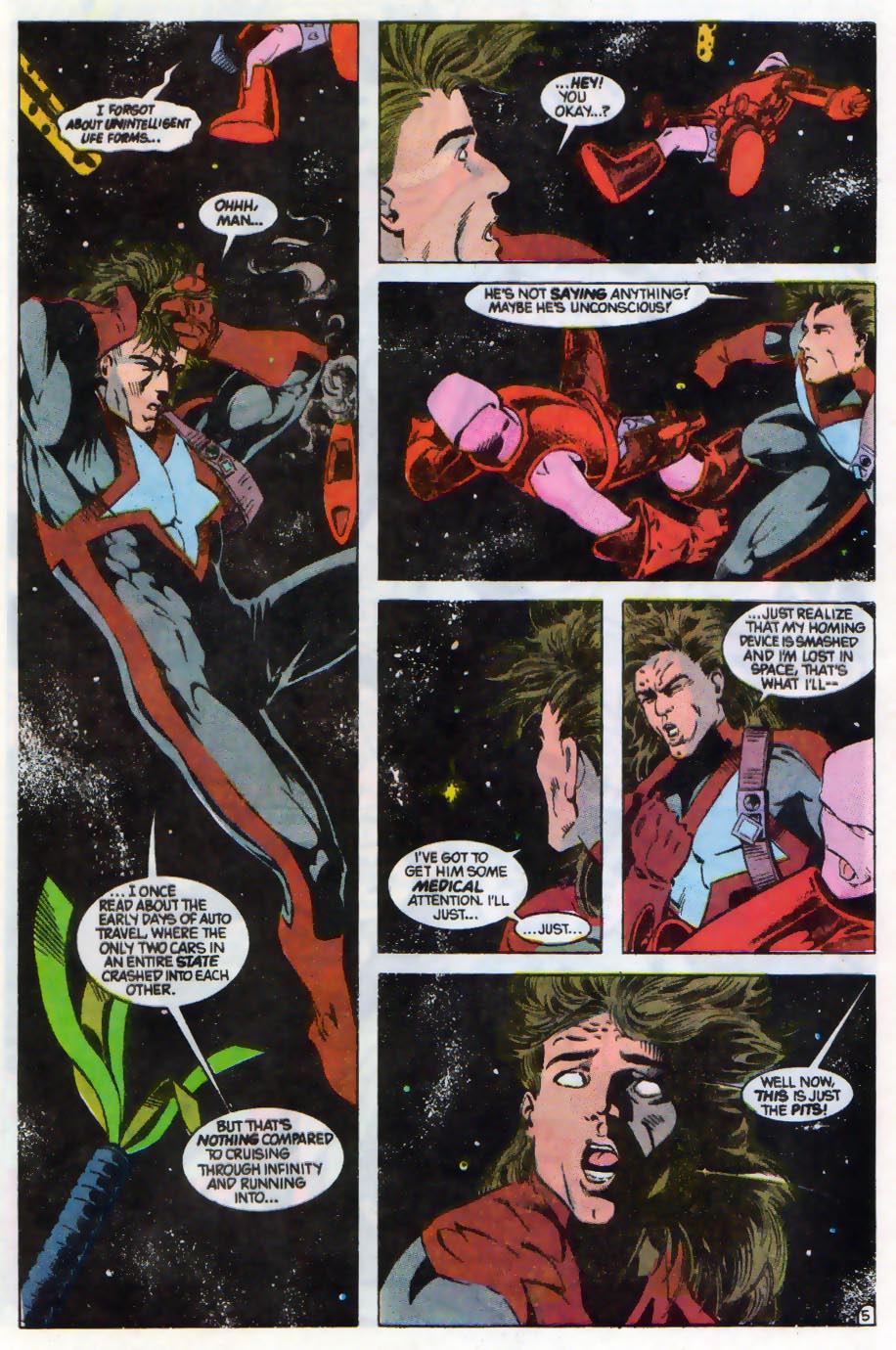 Read online Starman (1988) comic -  Issue #35 - 6