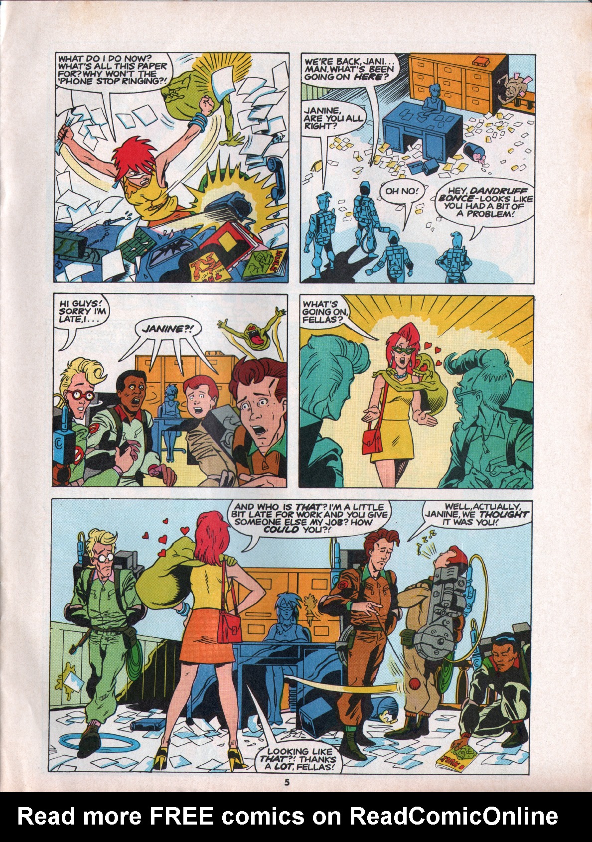 Read online The Real Ghostbusters comic -  Issue #91 - 5