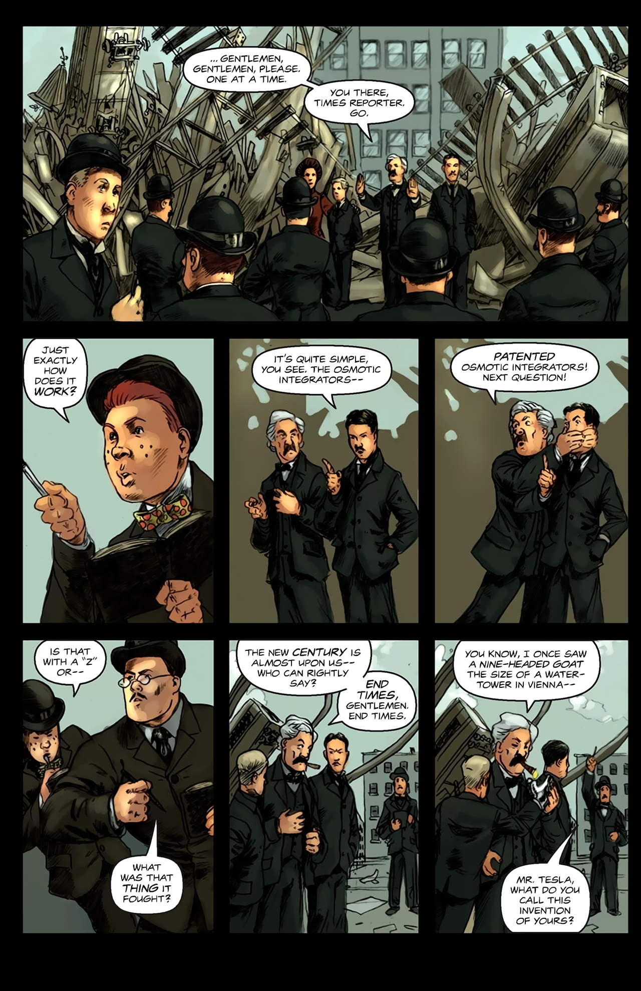 Read online The Five Fists of Science comic -  Issue # TPB - 67