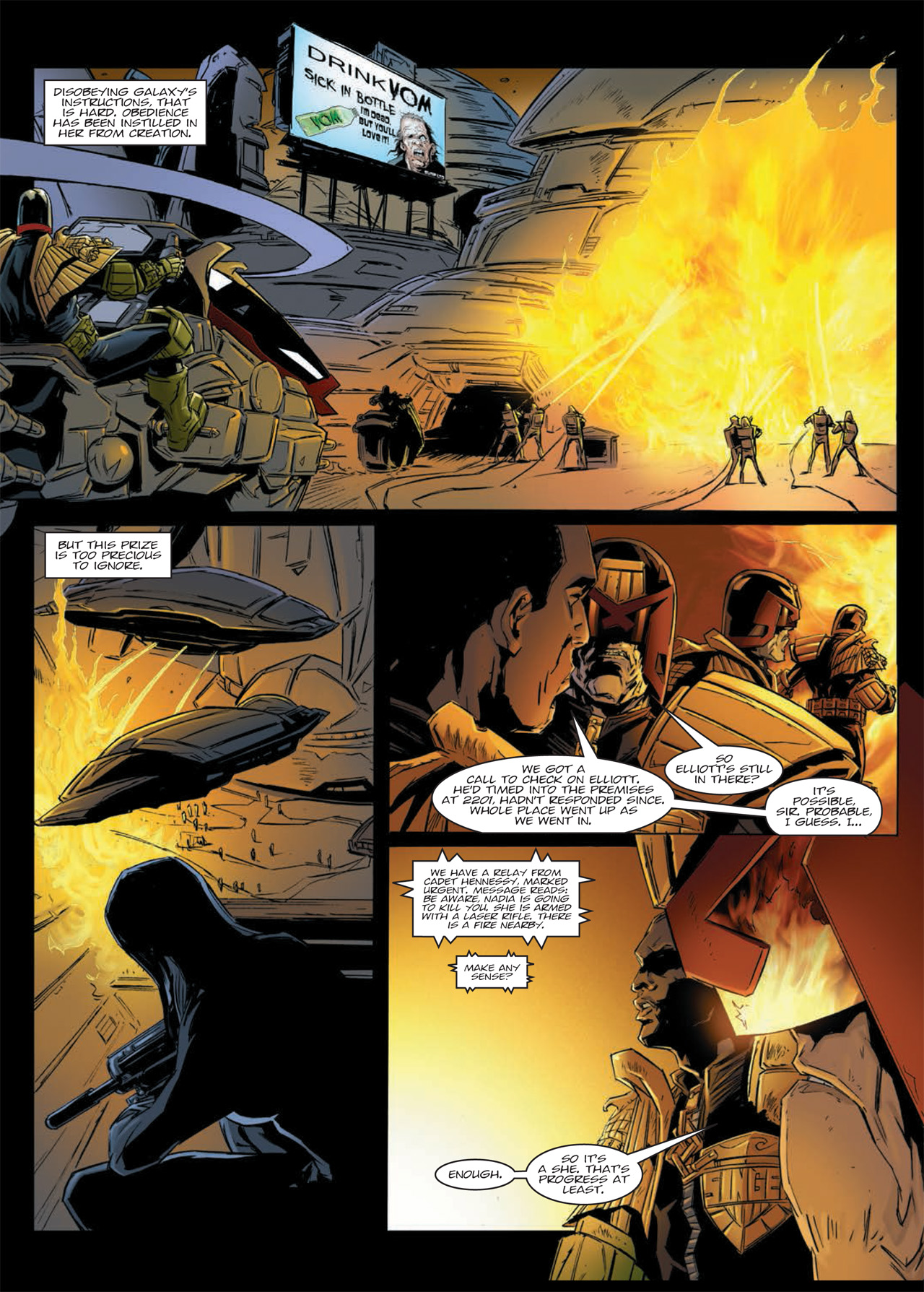 Read online Judge Dredd: Day of Chaos - The Fourth Faction comic -  Issue # TPB (Part 2) - 30