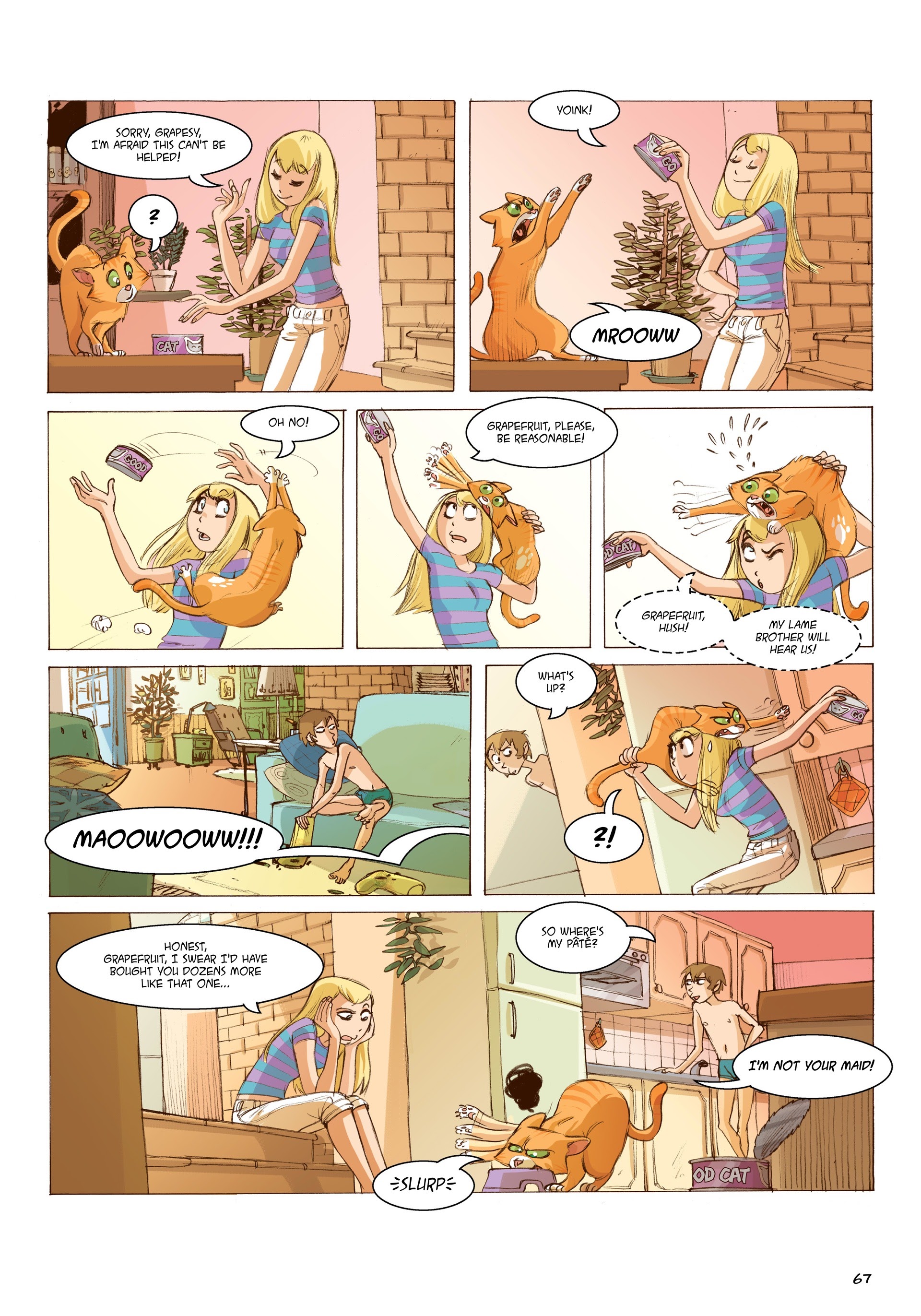 Read online Cats! Purrfect Strangers comic -  Issue # TPB (Part 1) - 68