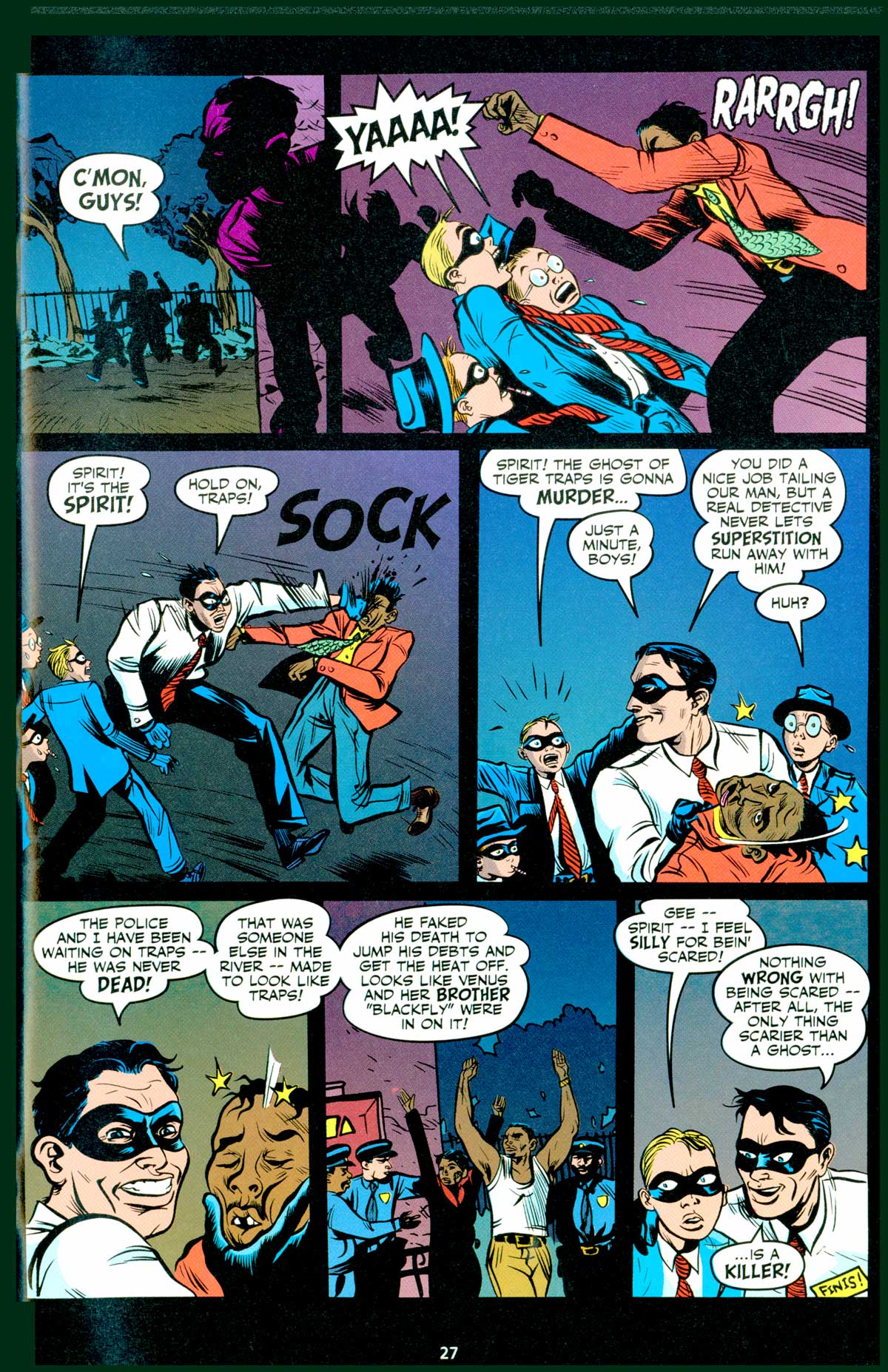 Read online The Spirit: The New Adventures comic -  Issue #7 - 29