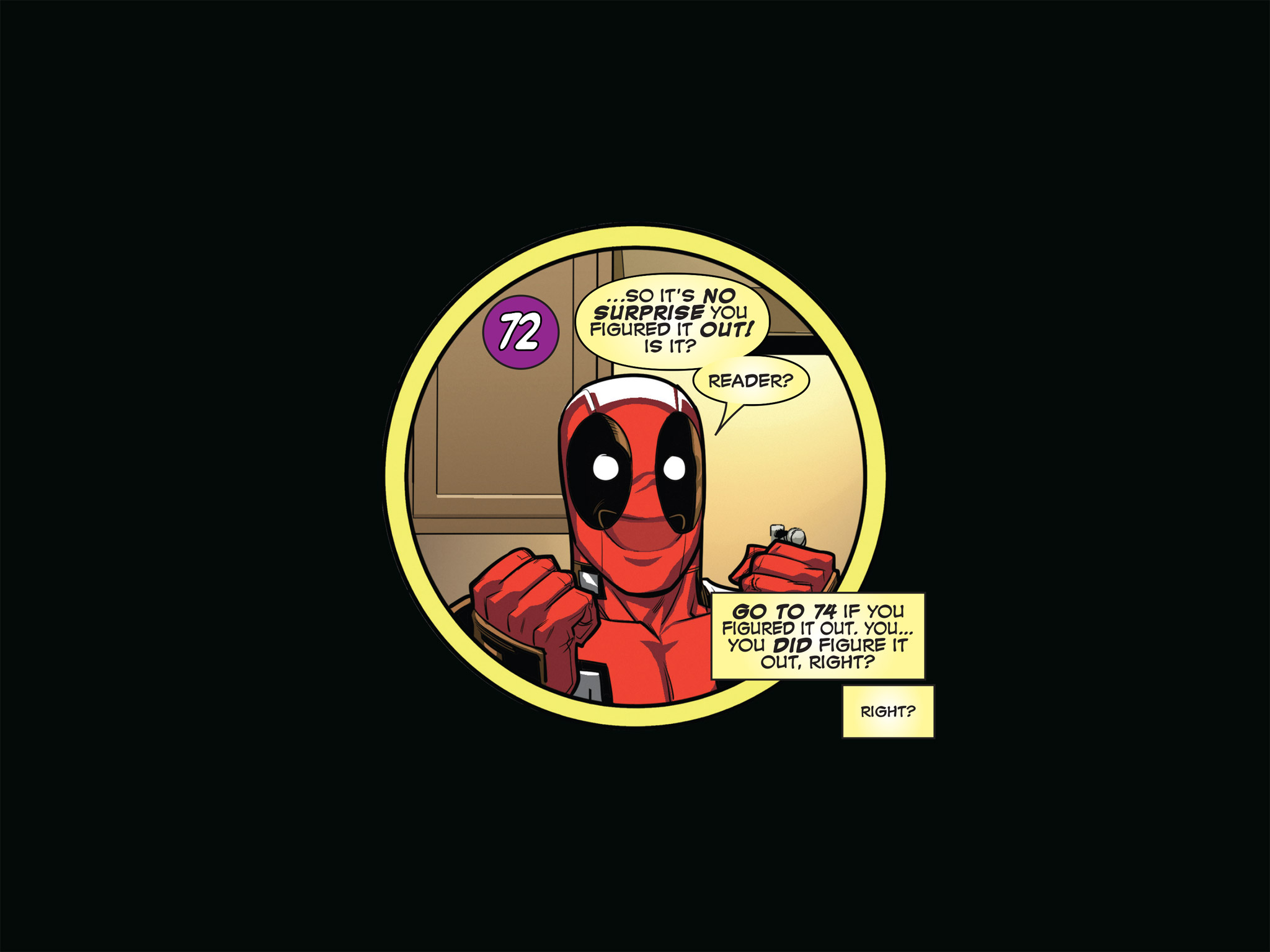 Read online You Are Deadpool comic -  Issue #5 - 75