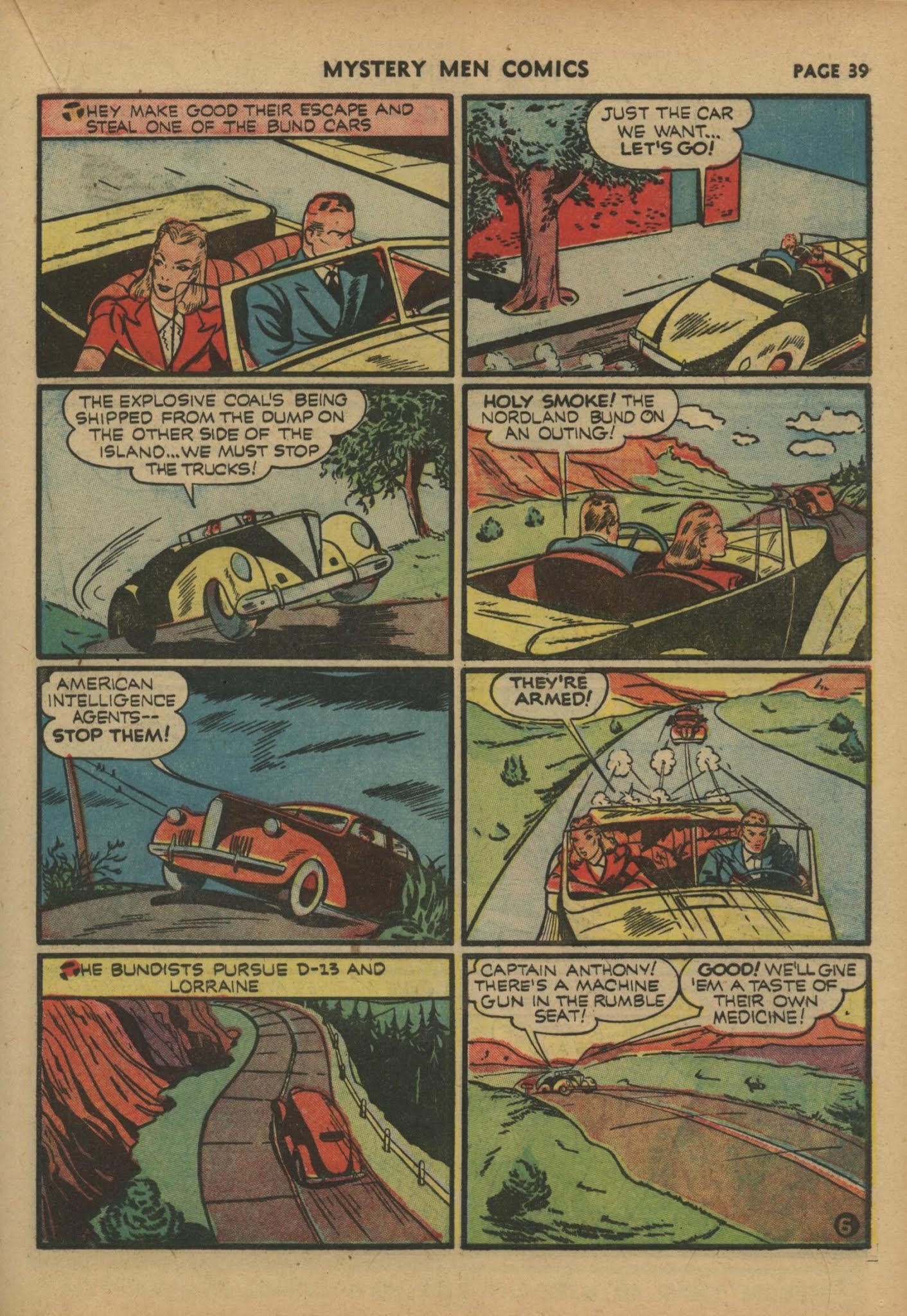 Read online Mystery Men Comics comic -  Issue #19 - 41