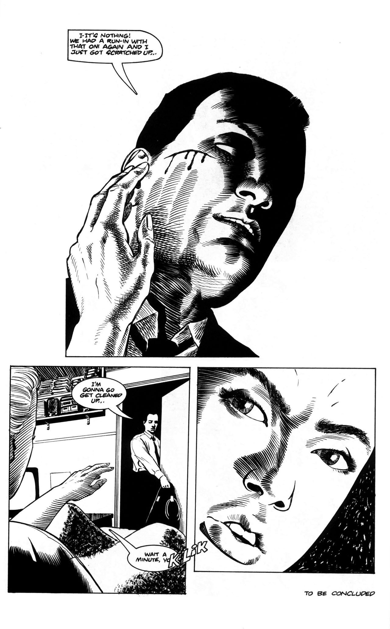 Read online Warrior Nun: Black & White comic -  Issue #5 - 18