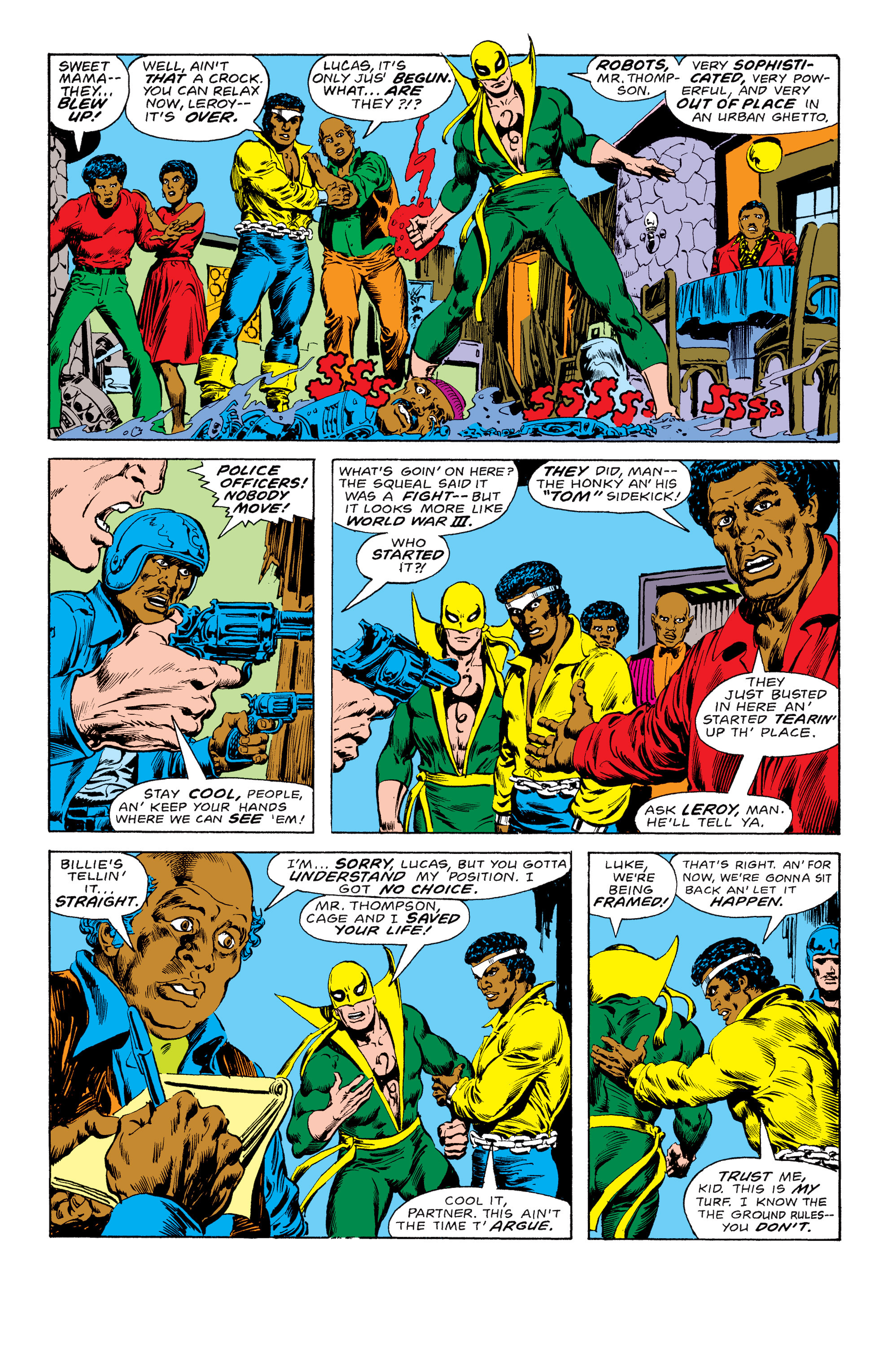 Read online Power Man and Iron Fist Epic Collection: Heroes For Hire comic -  Issue # TPB (Part 1) - 62