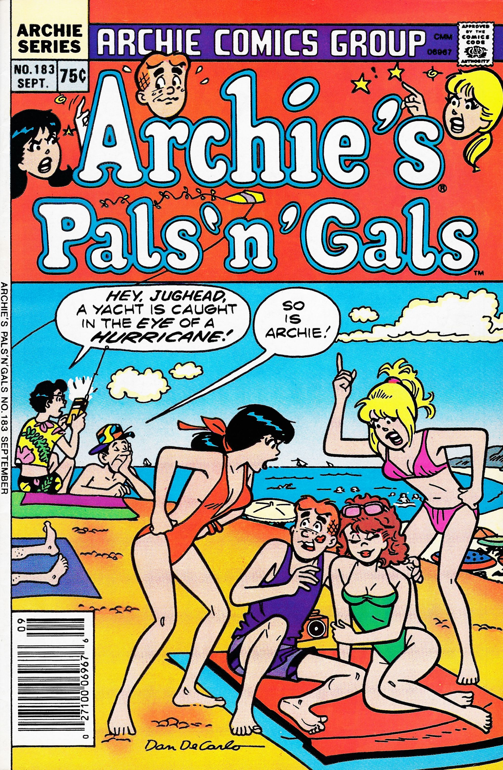 Read online Archie's Pals 'N' Gals (1952) comic -  Issue #183 - 1