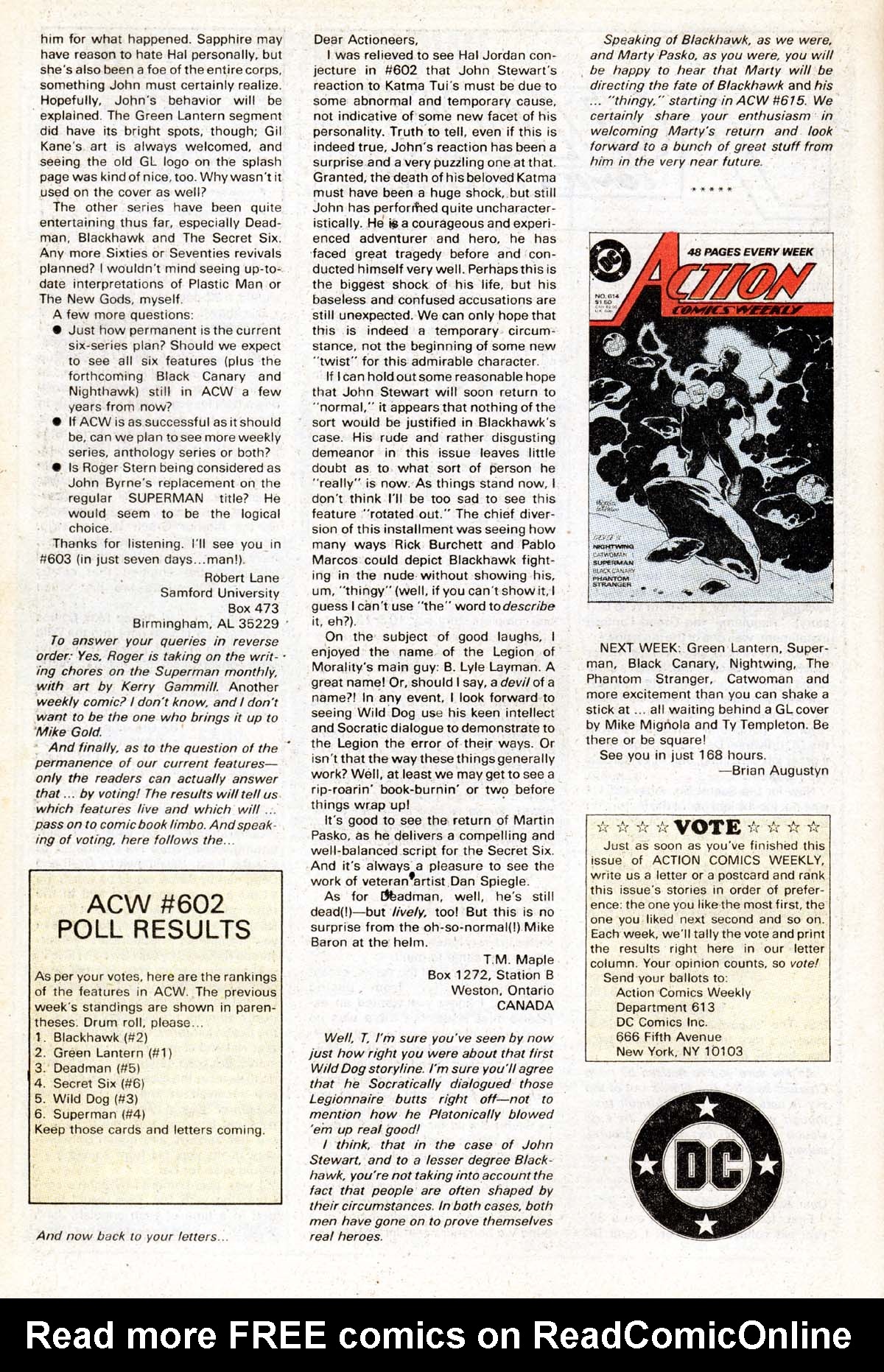 Read online Action Comics (1938) comic -  Issue #613 - 38