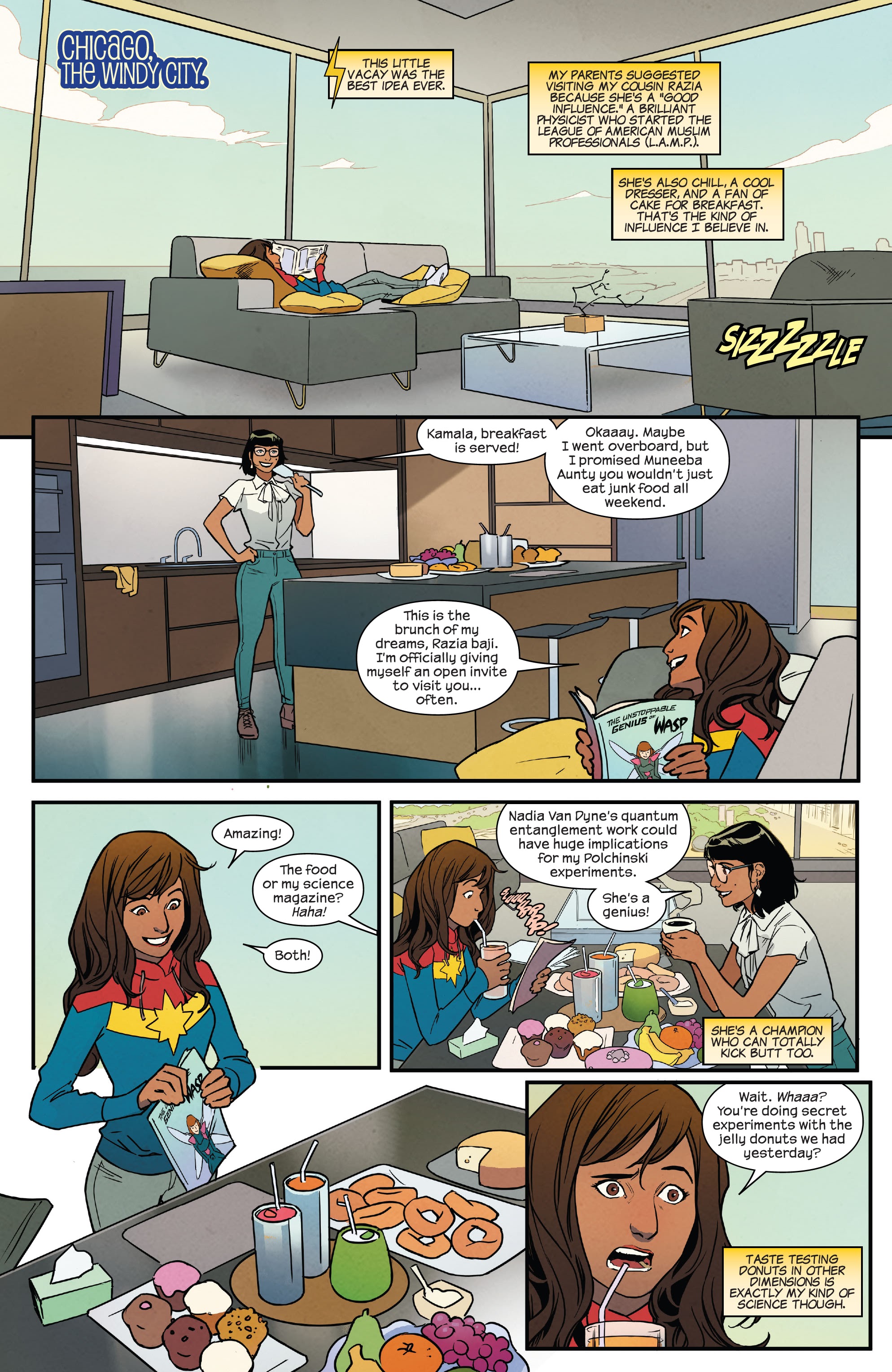 Read online Ms. Marvel: Beyond the Limit comic -  Issue #1 - 3