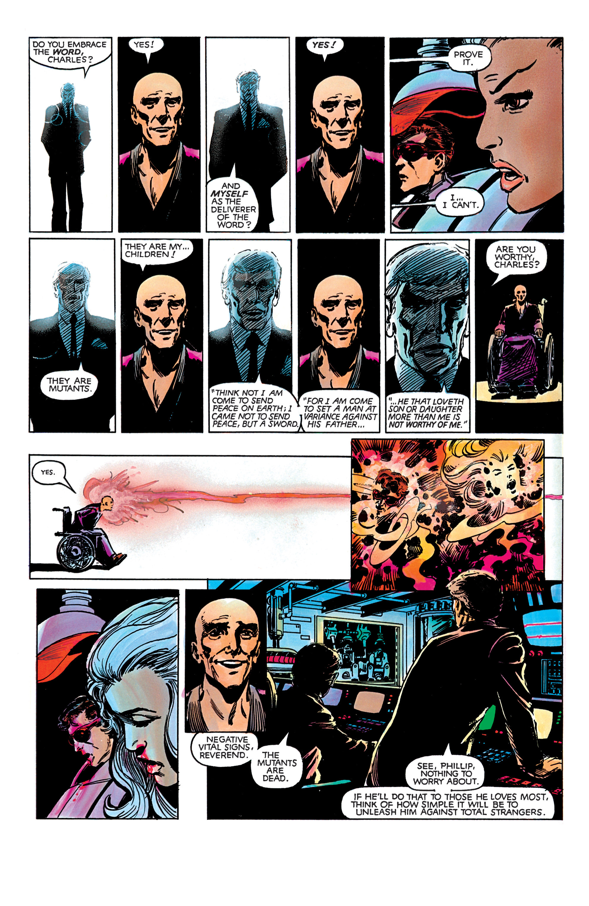 Read online X-Men: God Loves, Man Kills comic -  Issue # Full - 49