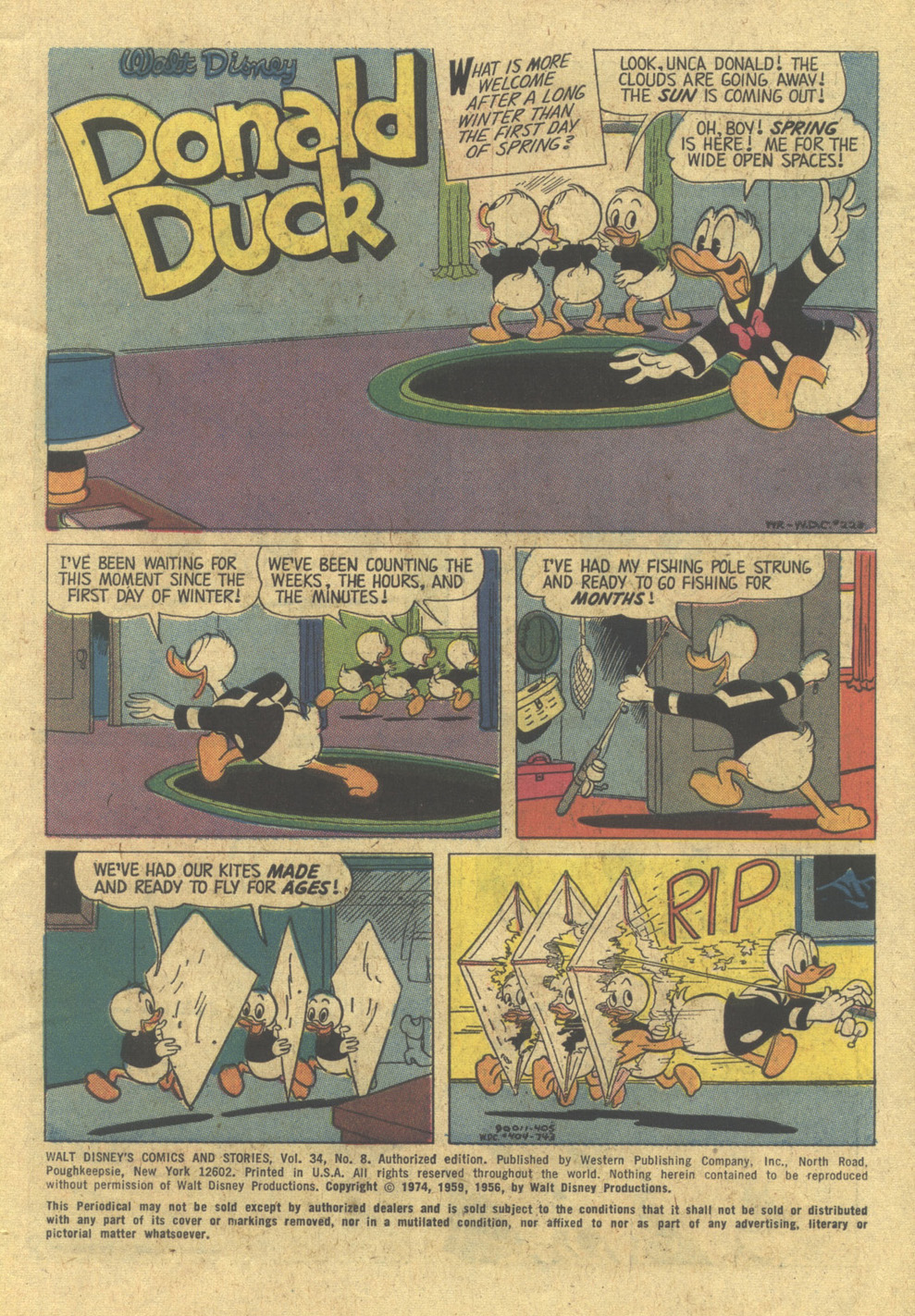 Read online Walt Disney's Comics and Stories comic -  Issue #404 - 2