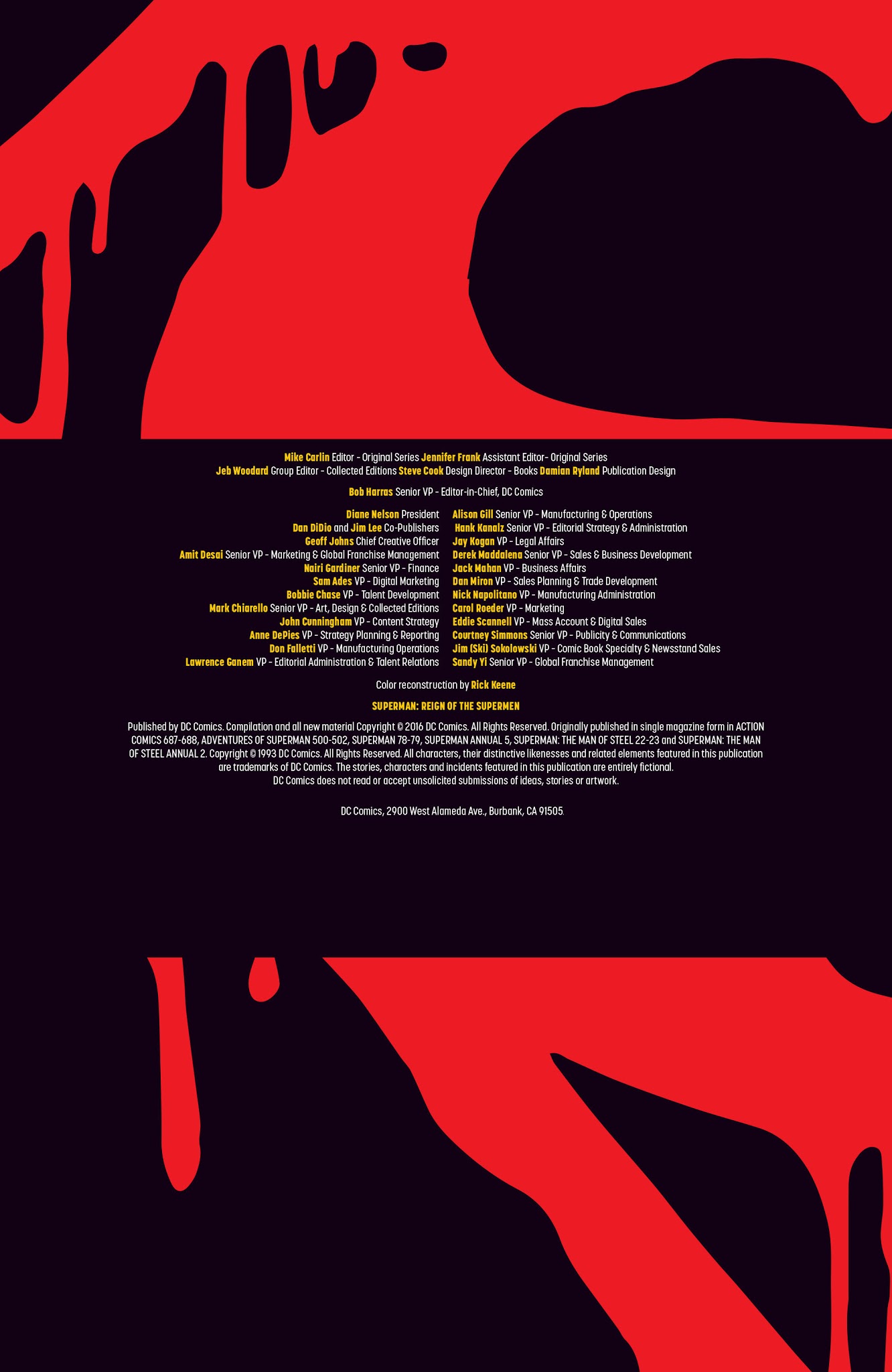 Read online Superman: Reign of the Supermen comic -  Issue # TPB - 5