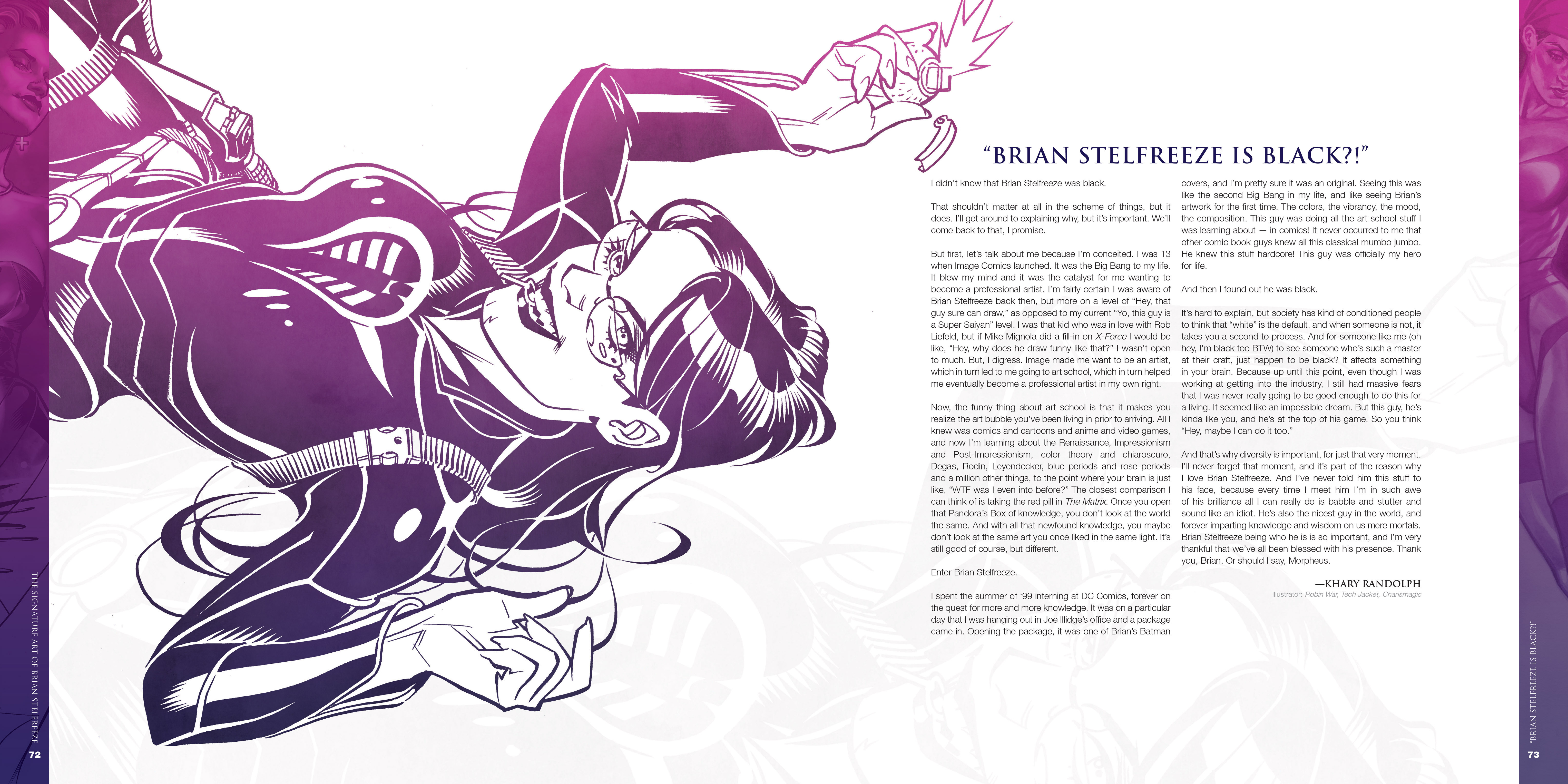 Read online The Signature Art of Brian Stelfreeze comic -  Issue # TPB (Part 1) - 65