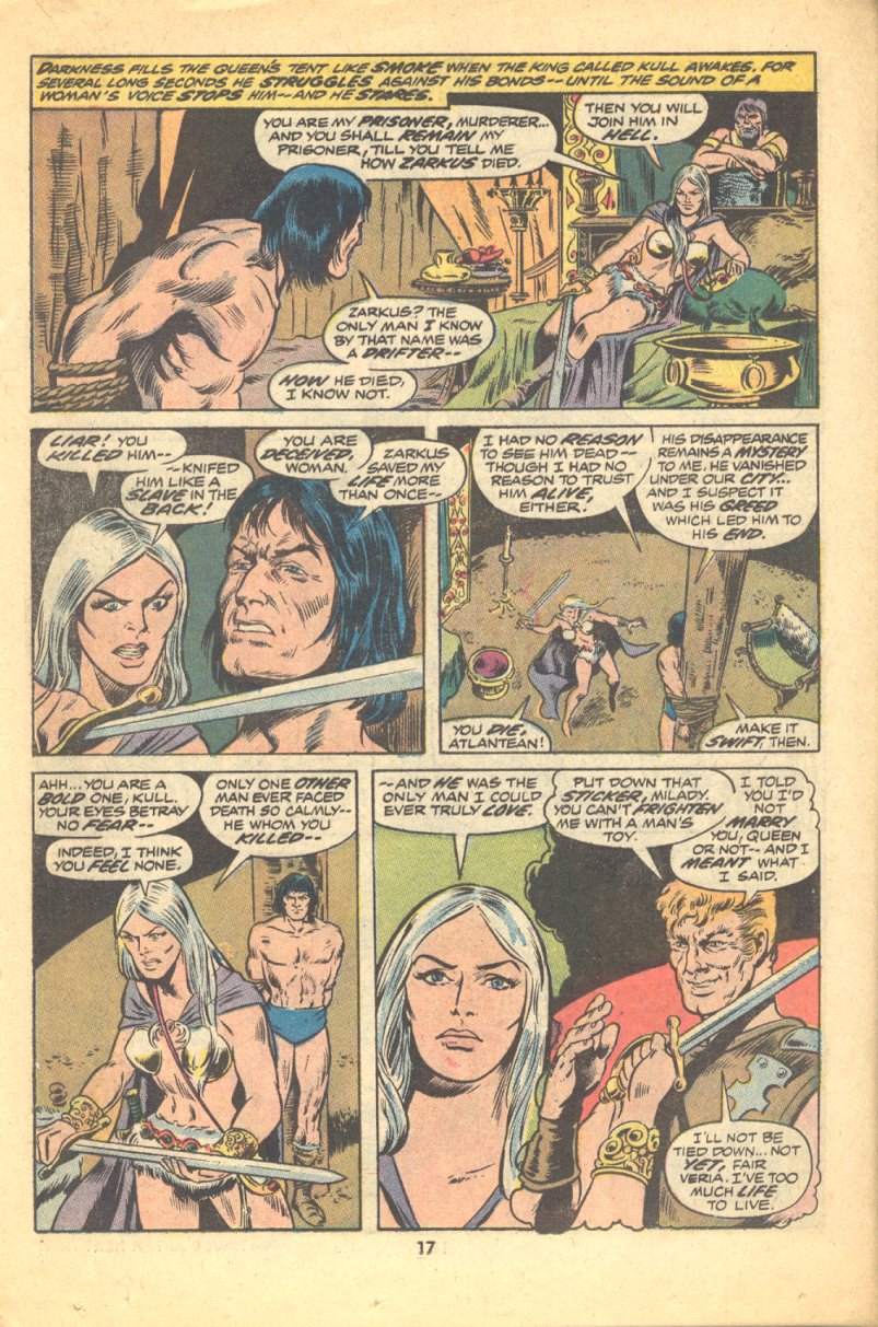 Read online Kull, the Conqueror (1971) comic -  Issue #10 - 13