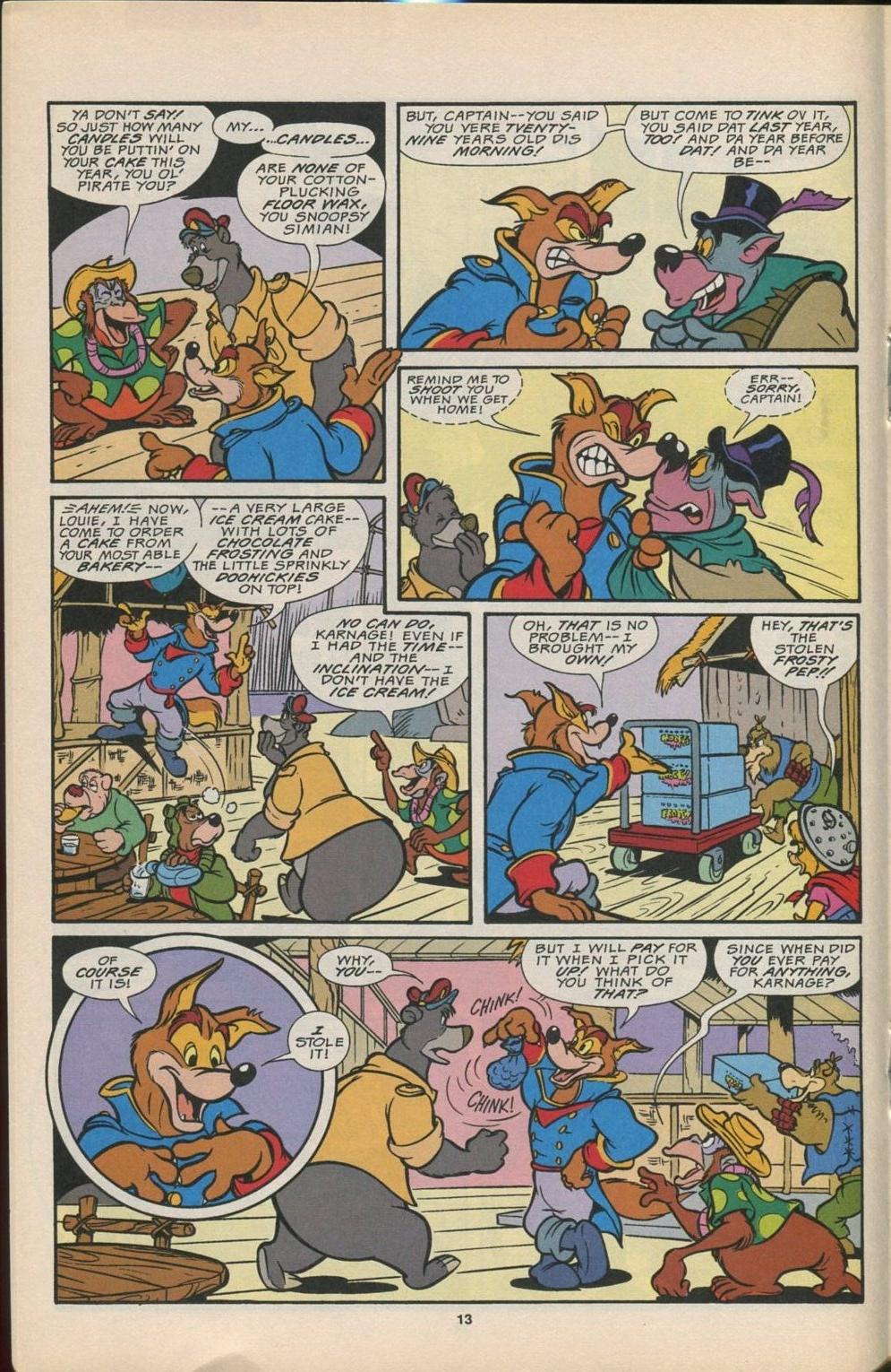 Read online Disney's Tale Spin comic -  Issue #6 - 14