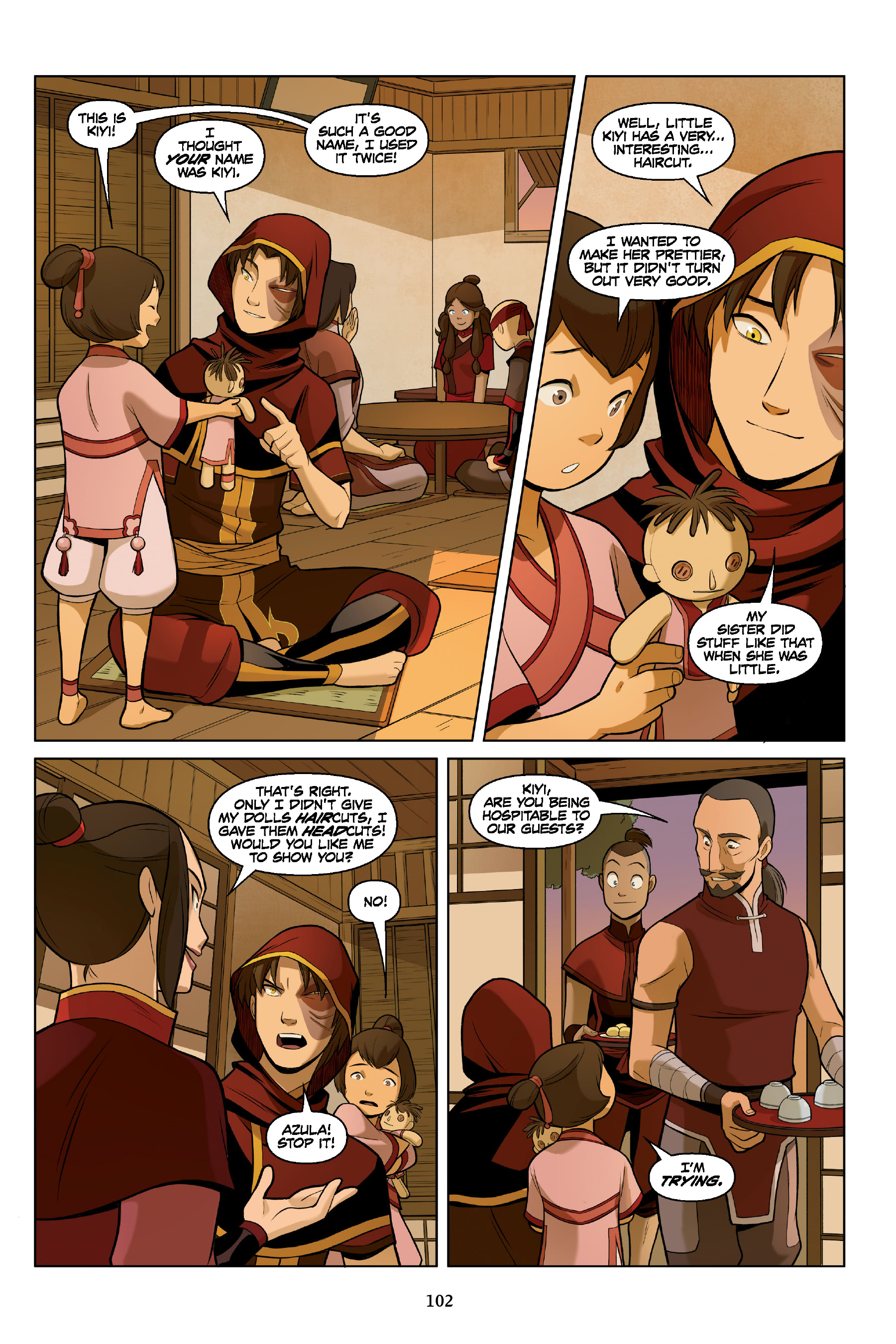Read online Nickelodeon Avatar: The Last Airbender - The Search comic -  Issue # _TPB Omnibus (Part 2) - 3