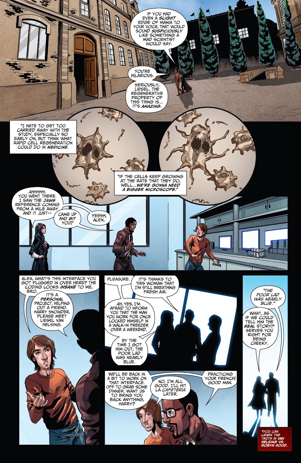 Van Helsing: Bloodborne issue Full - Page 9