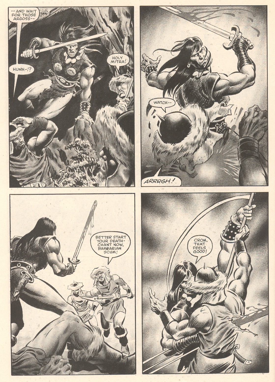 Read online The Savage Sword Of Conan comic -  Issue #106 - 28