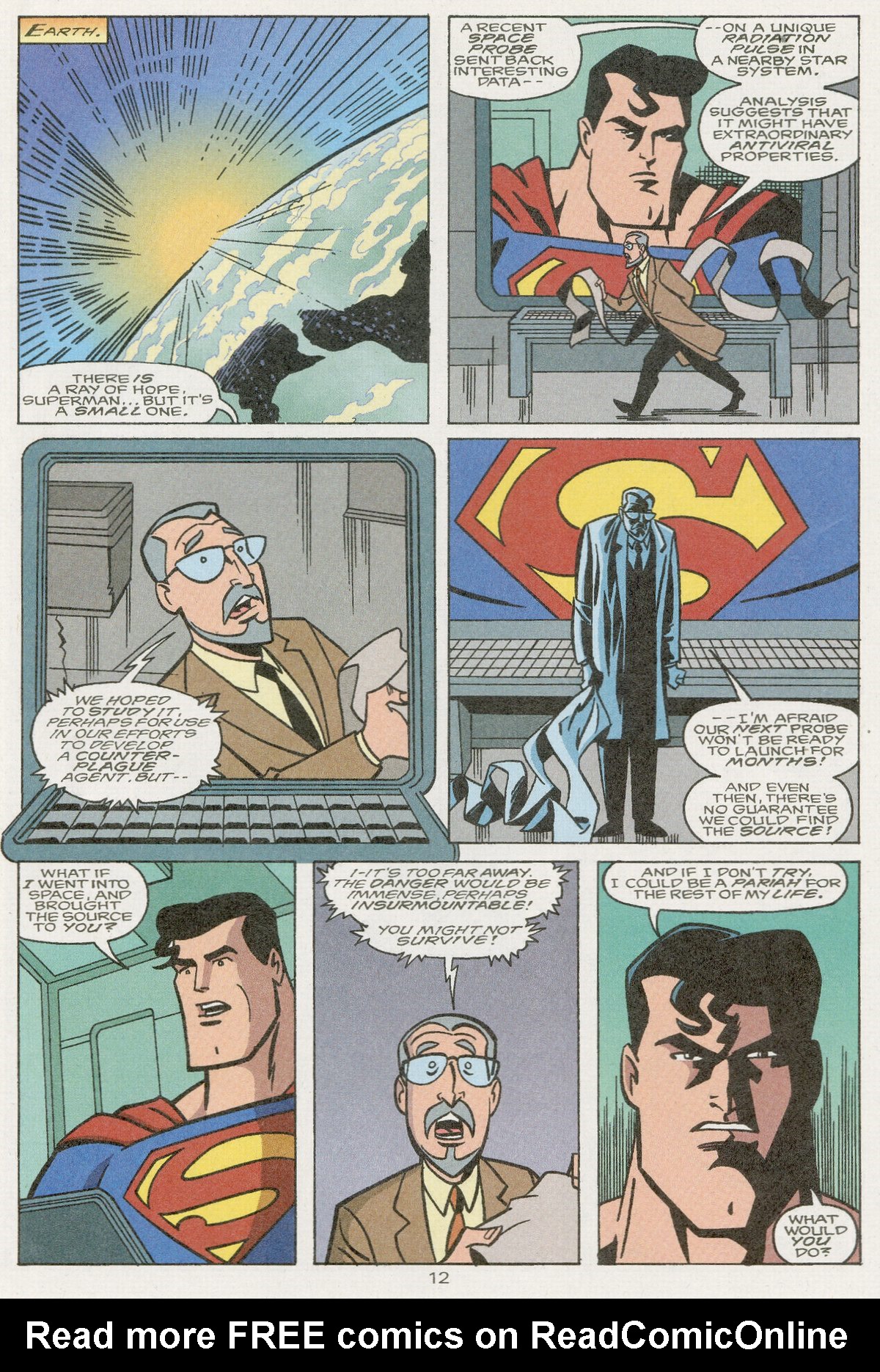 Read online Superman Adventures comic -  Issue # _Special - Superman vs Lobo - 13