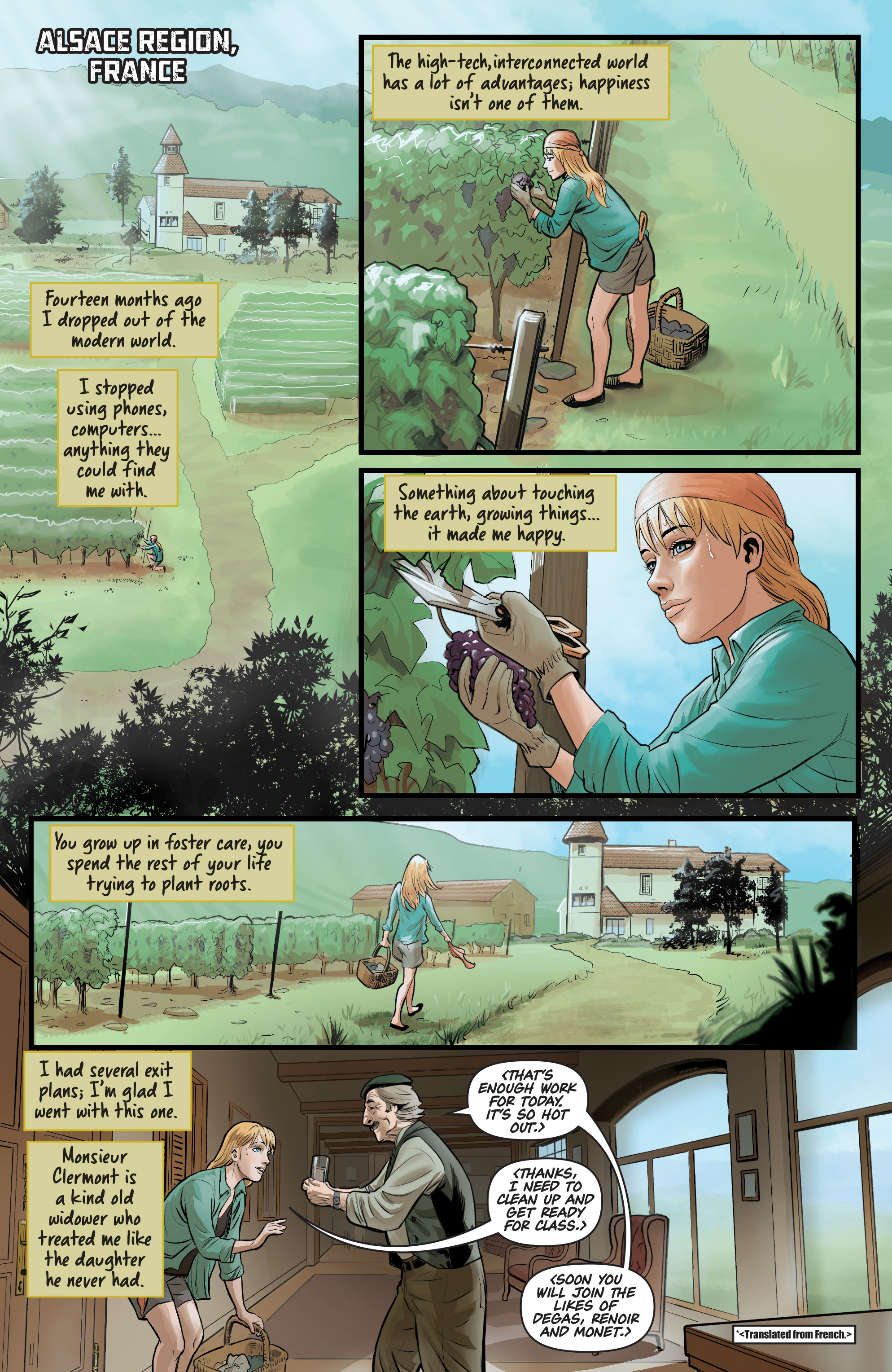 Read online Samaritan: Vertias comic -  Issue #1 - 8