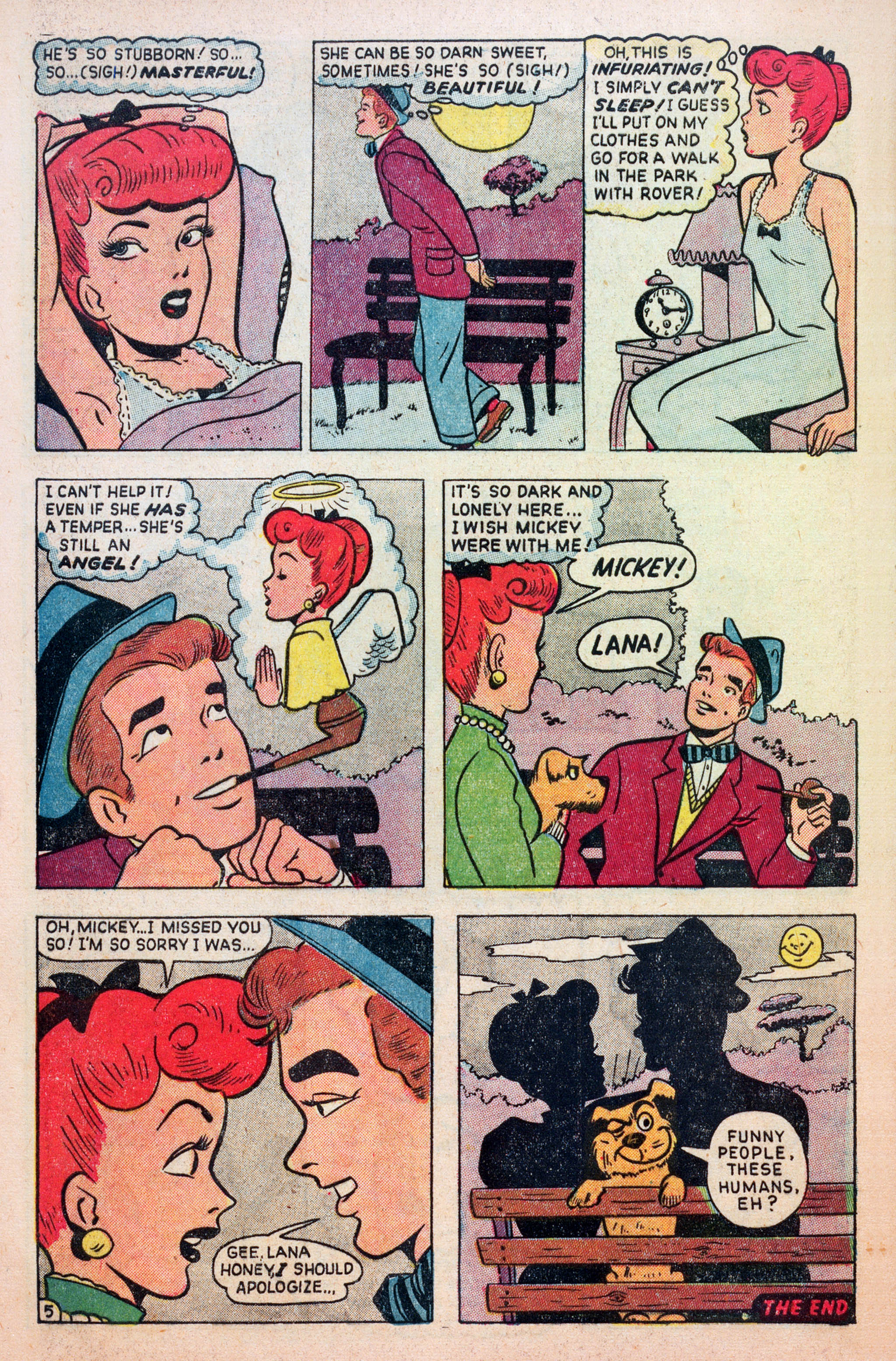 Read online Comedy Comics (1948) comic -  Issue #6 - 32