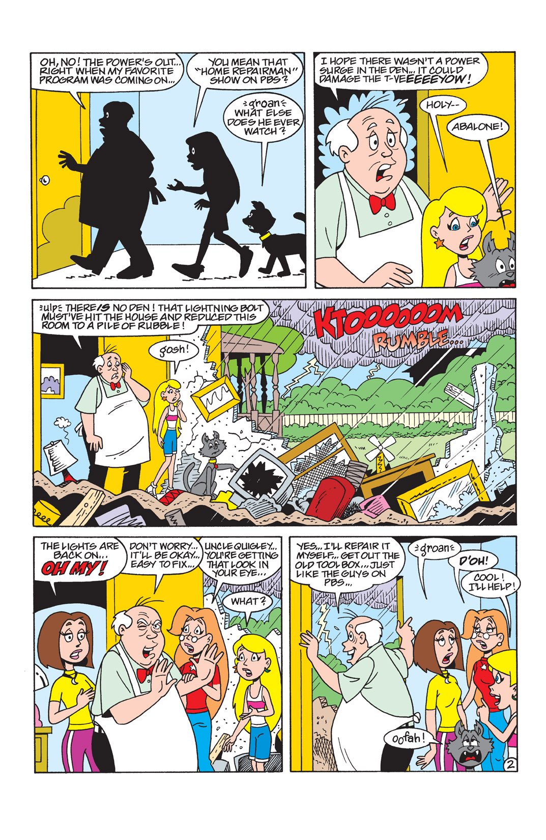 Read online Sabrina the Teenage Witch (2000) comic -  Issue #21 - 22