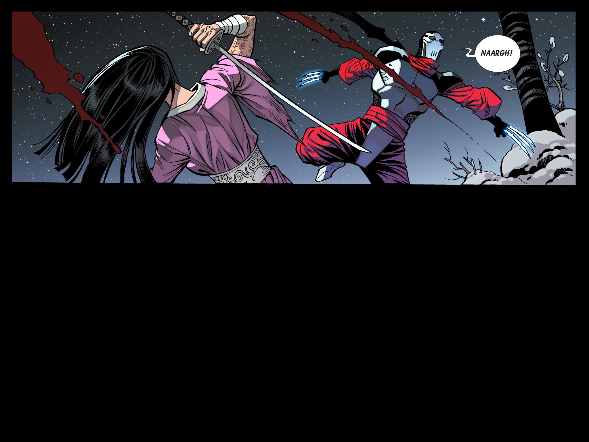Read online Wolverine: Japan's Most Wanted comic -  Issue #5 - 38