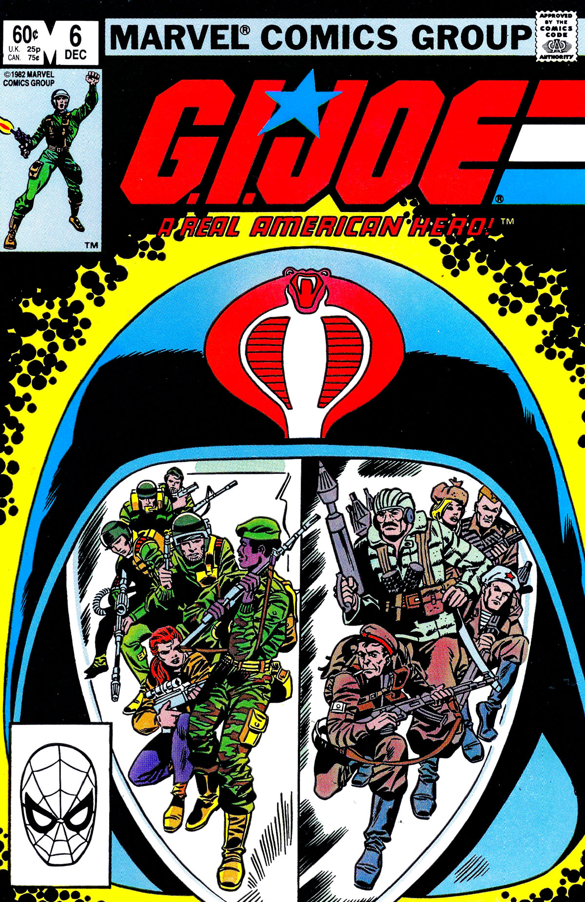 Read online G.I. Joe: A Real American Hero comic -  Issue #6 - 1