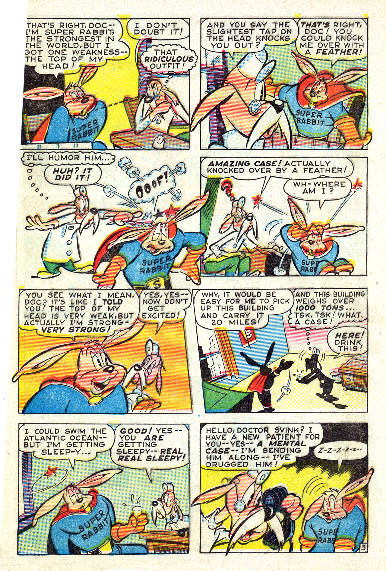 Read online Super Rabbit comic -  Issue #12 - 26