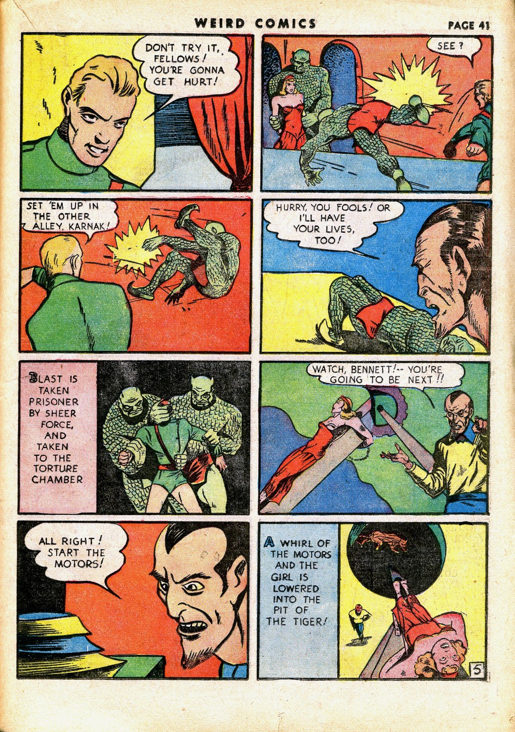 Read online Weird Comics comic -  Issue #7 - 43
