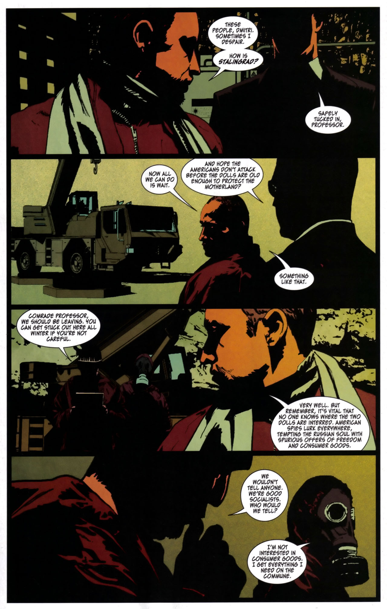 Read online The Programme comic -  Issue #4 - 12