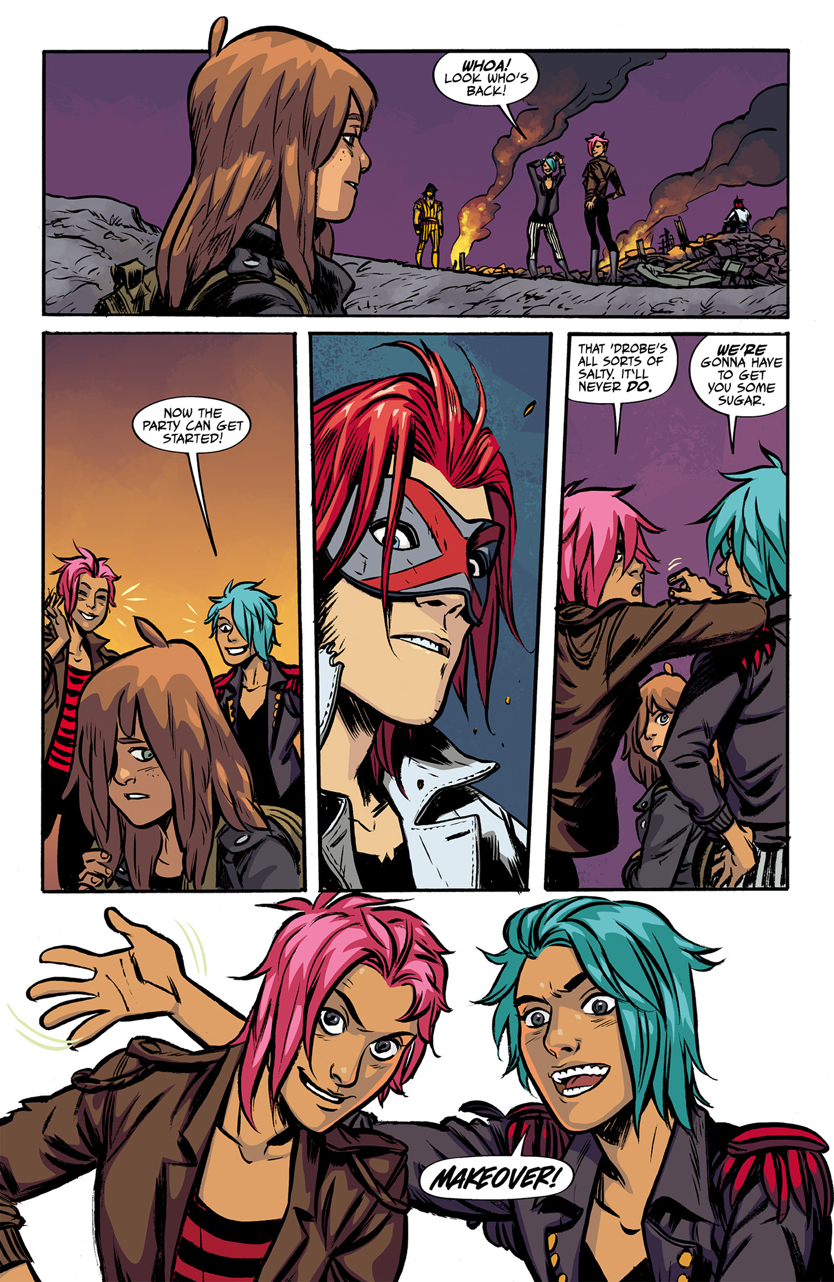 Read online The True Lives Of The Fabulous Killjoys comic -  Issue #3 - 23