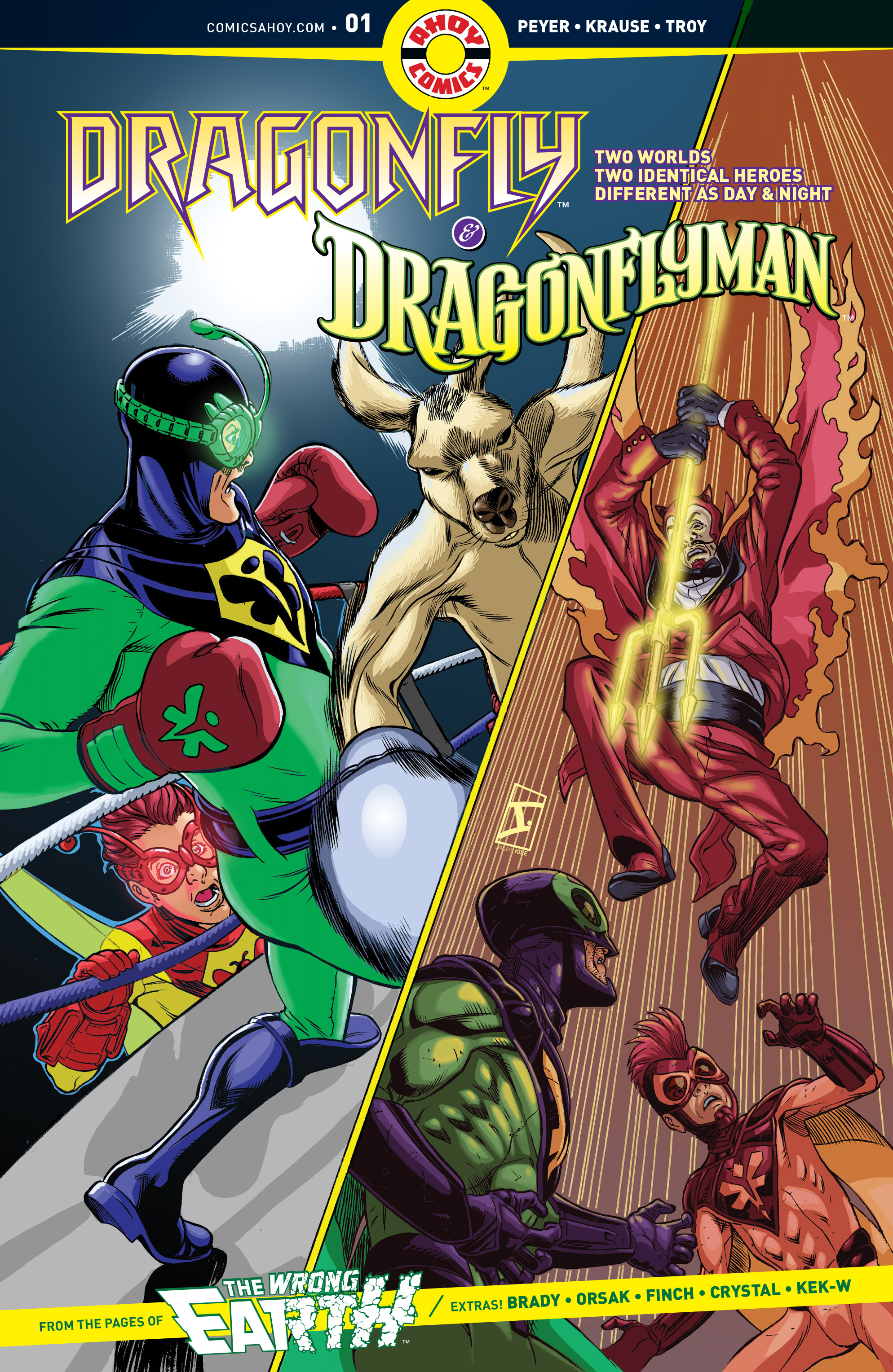 Read online Dragonfly & Dragonflyman comic -  Issue #1 - 1