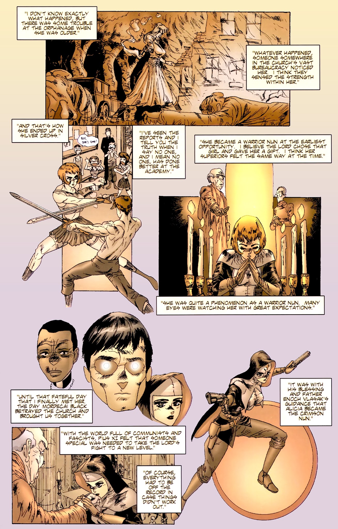 Read online Warrior Nun Areala (1999) comic -  Issue #5 - 5
