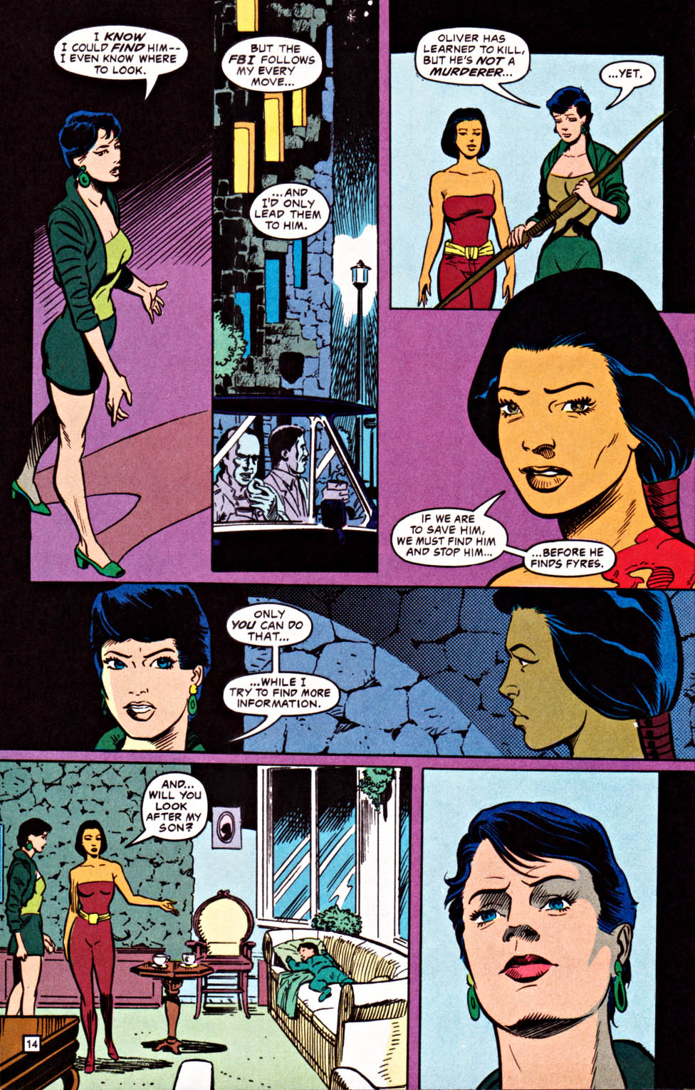 Read online Green Arrow (1988) comic -  Issue #37 - 14