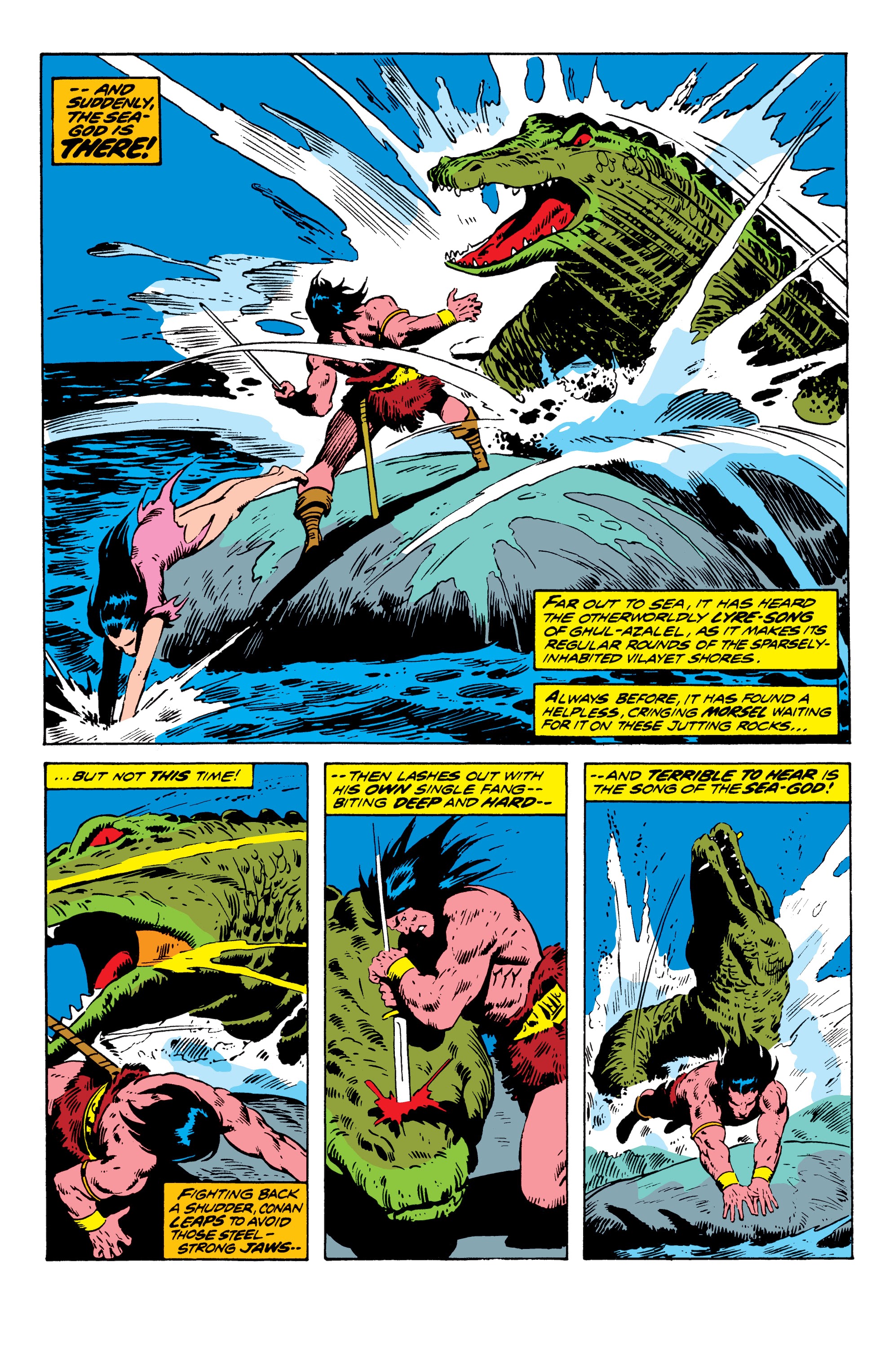 Read online Conan The Barbarian Epic Collection: The Original Marvel Years - The Curse Of The Golden Skull comic -  Issue # TPB (Part 3) - 59