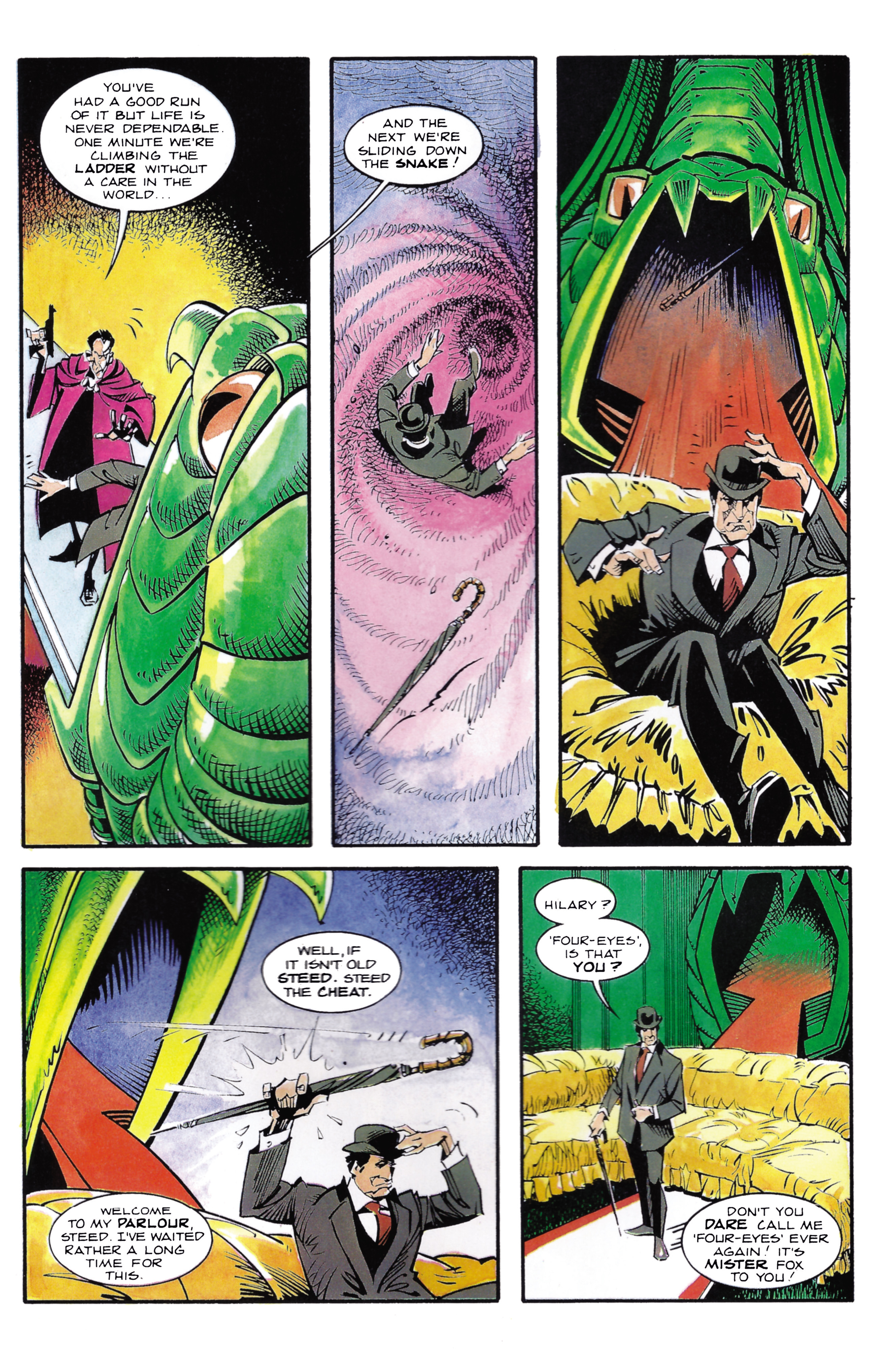 Read online Steed & Mrs. Peel: Golden Game comic -  Issue # Full - 68