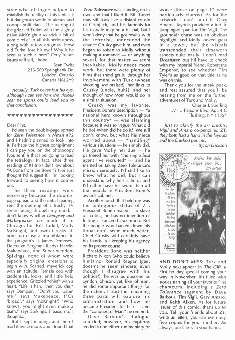 Read online Zero Tolerance comic -  Issue #4 - 30