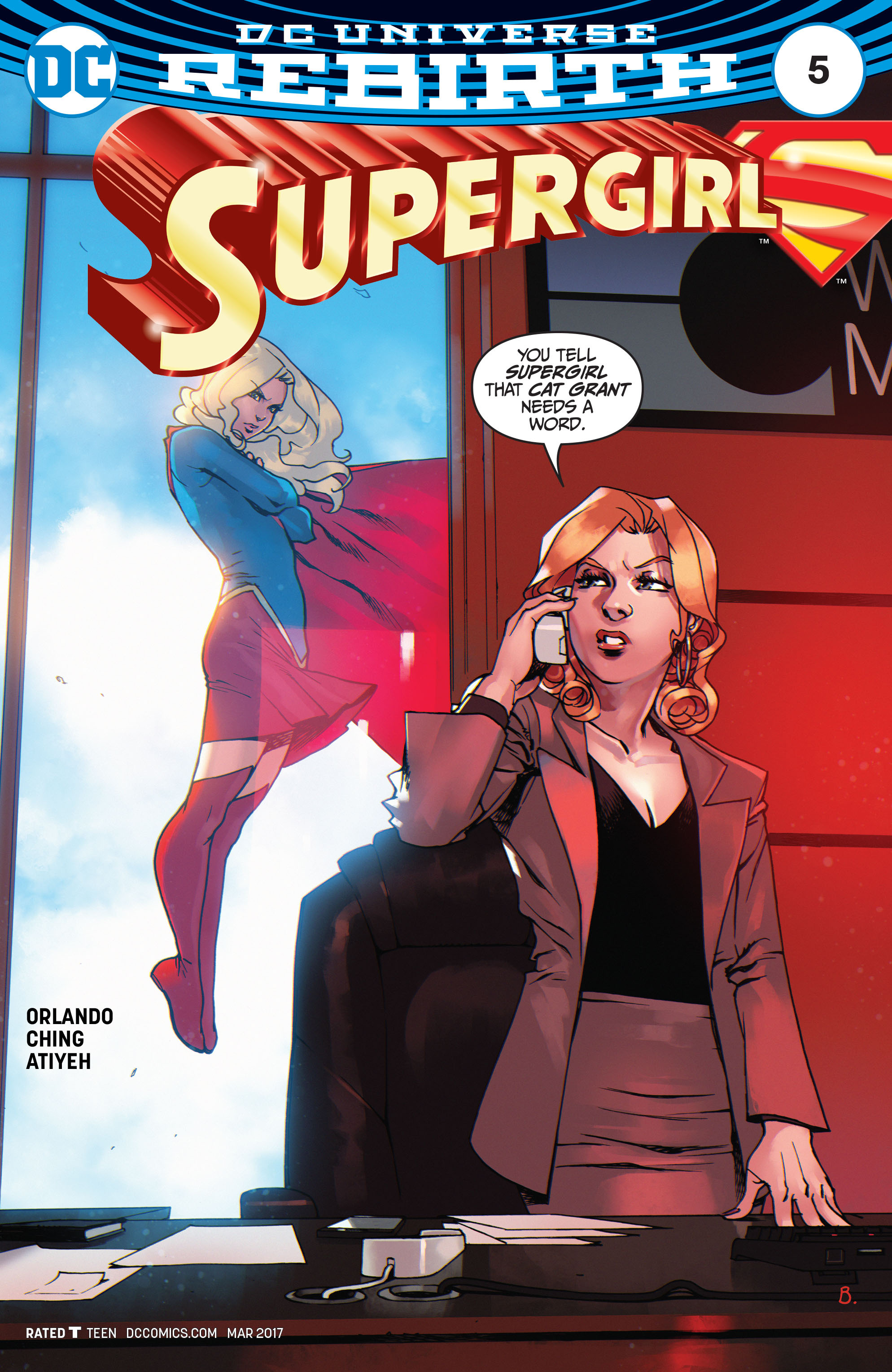 Read online Supergirl (2016) comic -  Issue #5 - 3