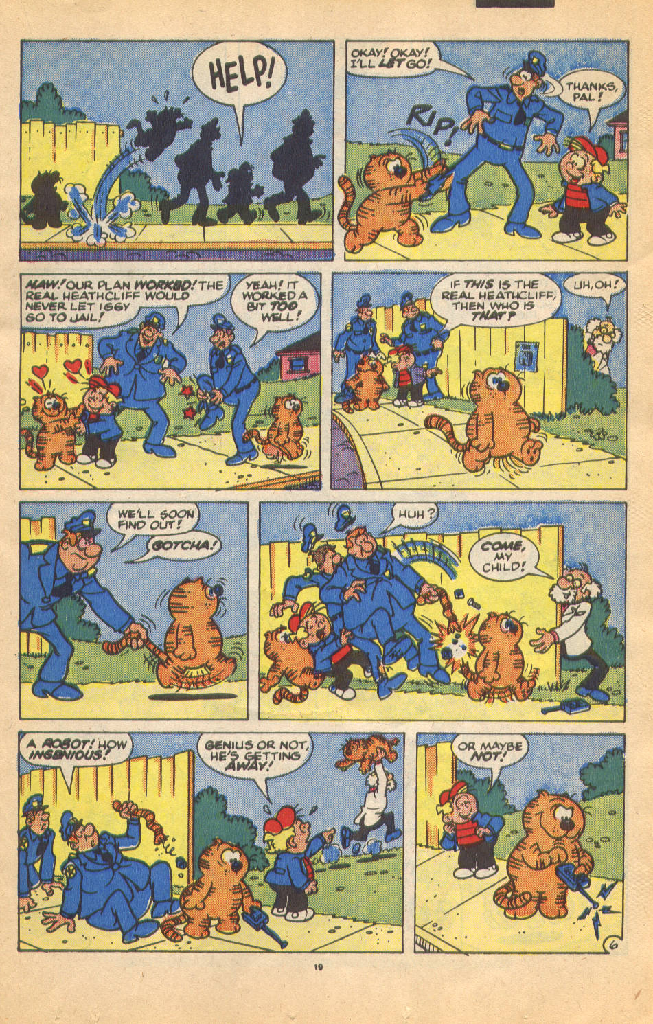 Read online Heathcliff's Funhouse comic -  Issue #7 - 16