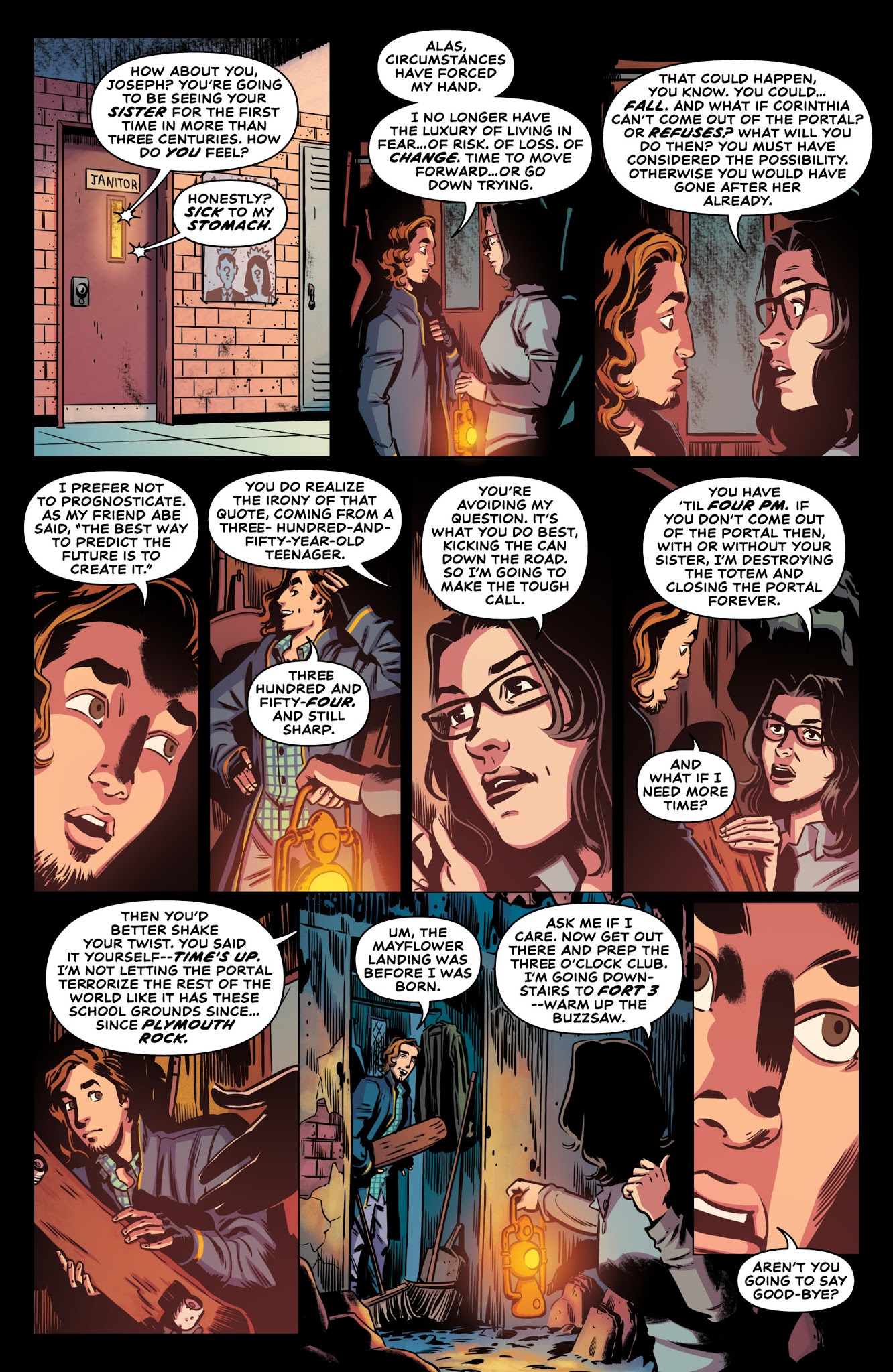 Read online Three O'Clock Club comic -  Issue #5 - 5