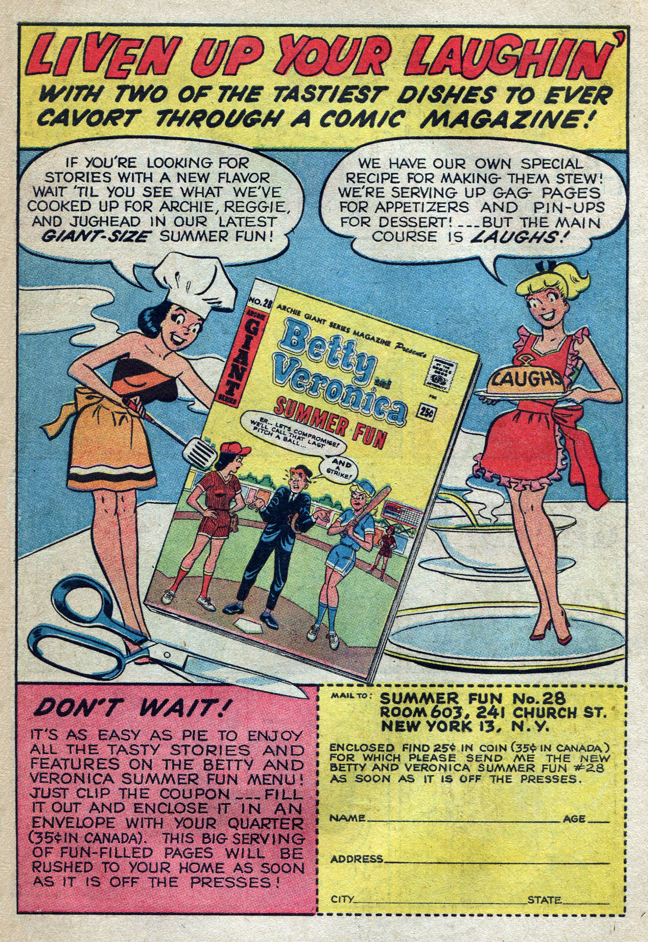 Read online Archie Giant Series Magazine comic -  Issue #27 - 61