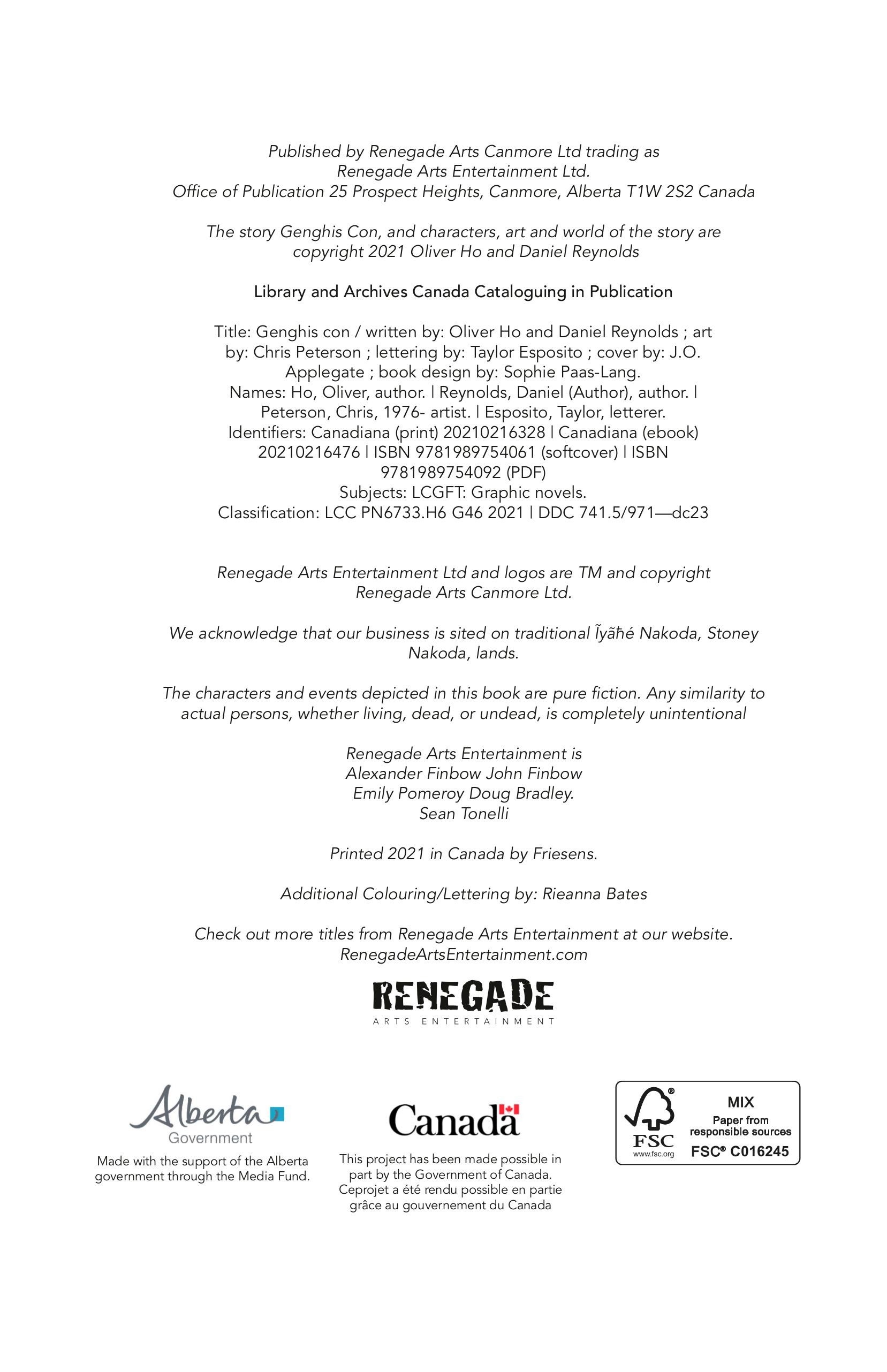 Read online Genghis Con comic -  Issue # TPB - 5