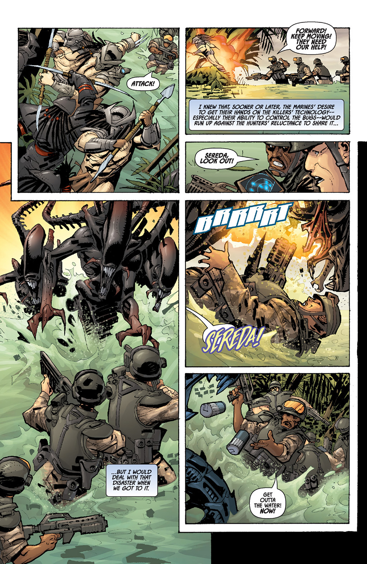 Read online Aliens vs. Predator: Three World War comic -  Issue #5 - 20