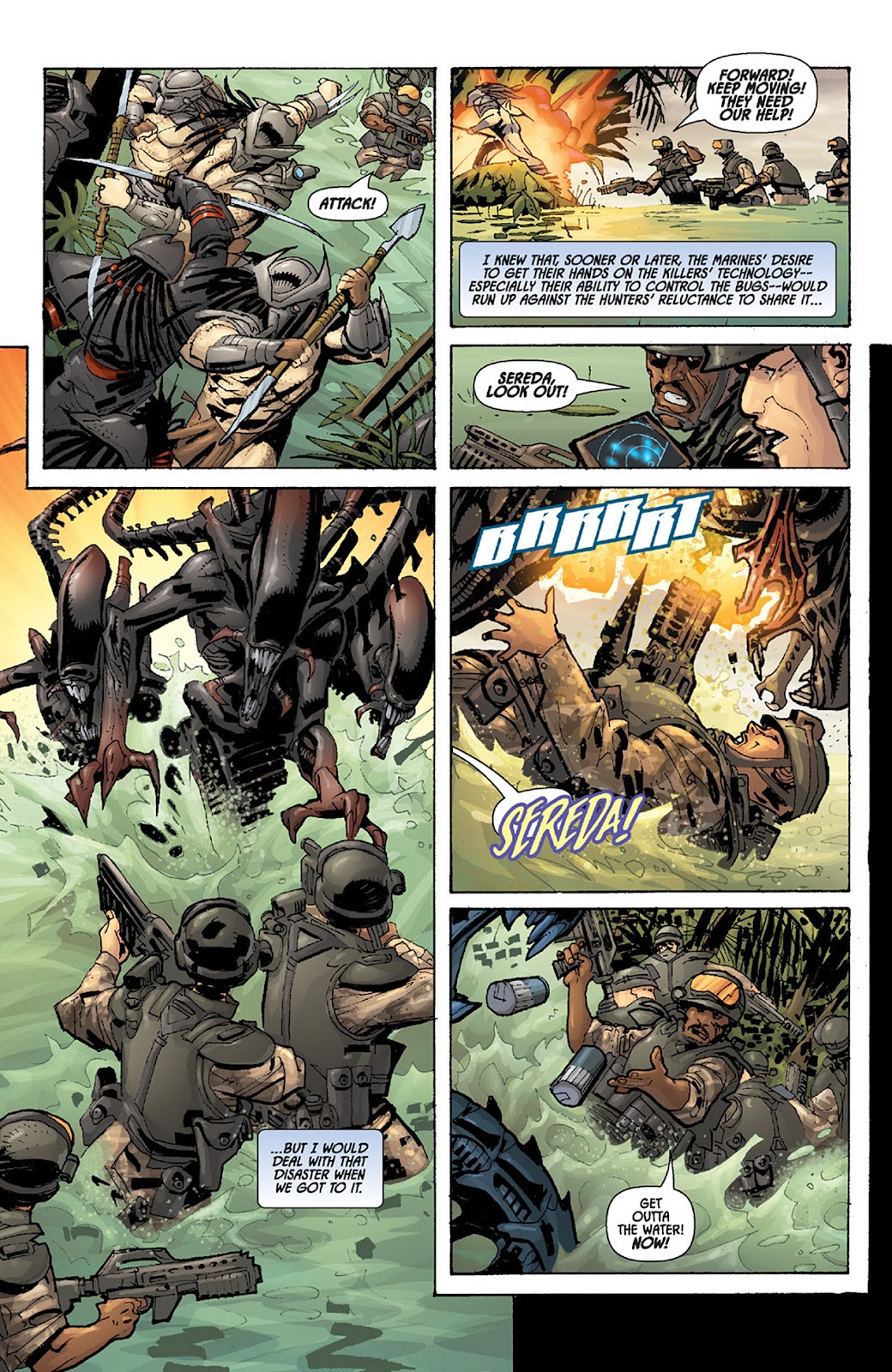 Aliens vs. Predator: Three World War issue 5 - Page 20