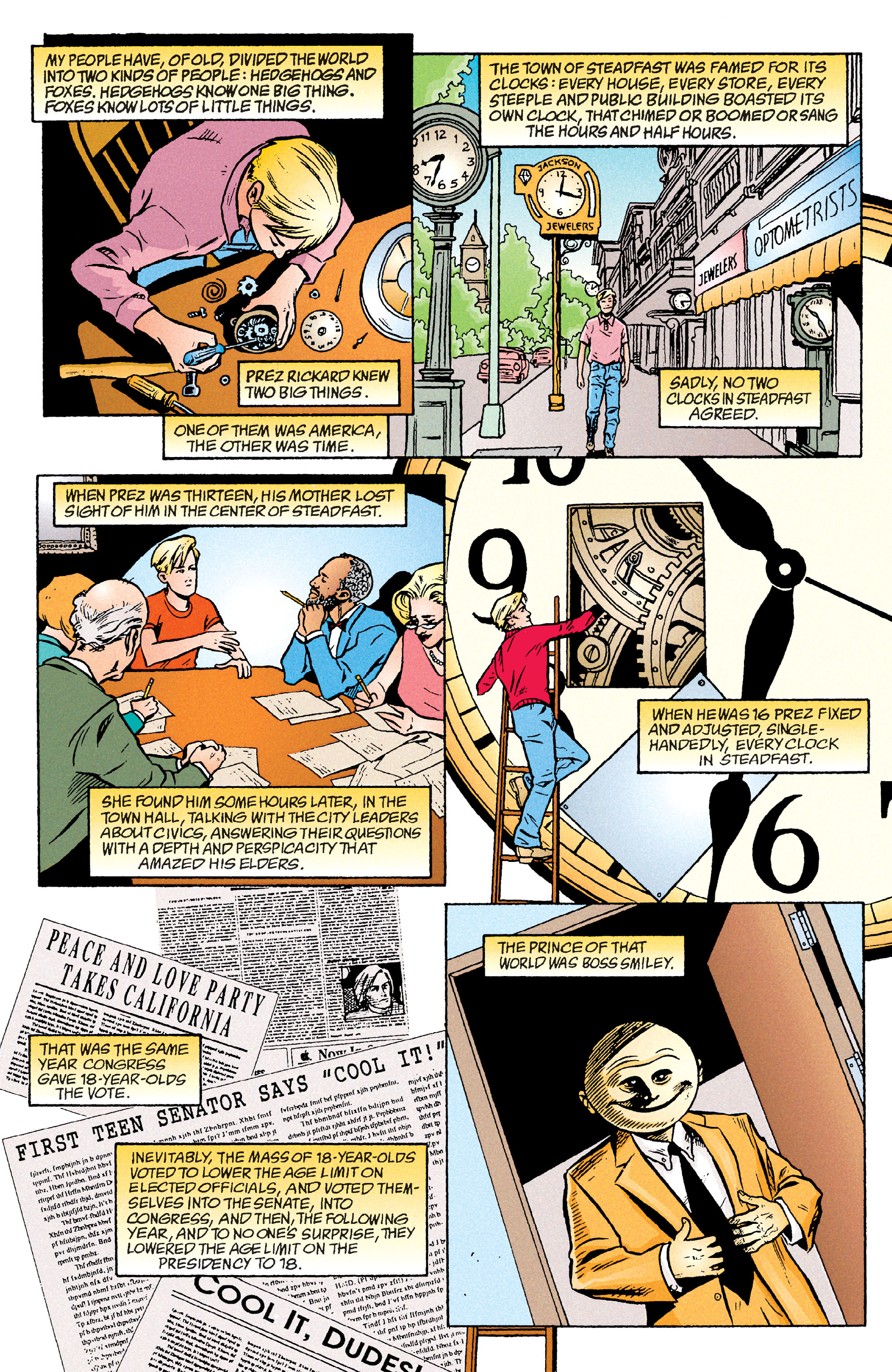 Read online Prez: The First Teen President comic -  Issue # TPB (Part 2) - 31