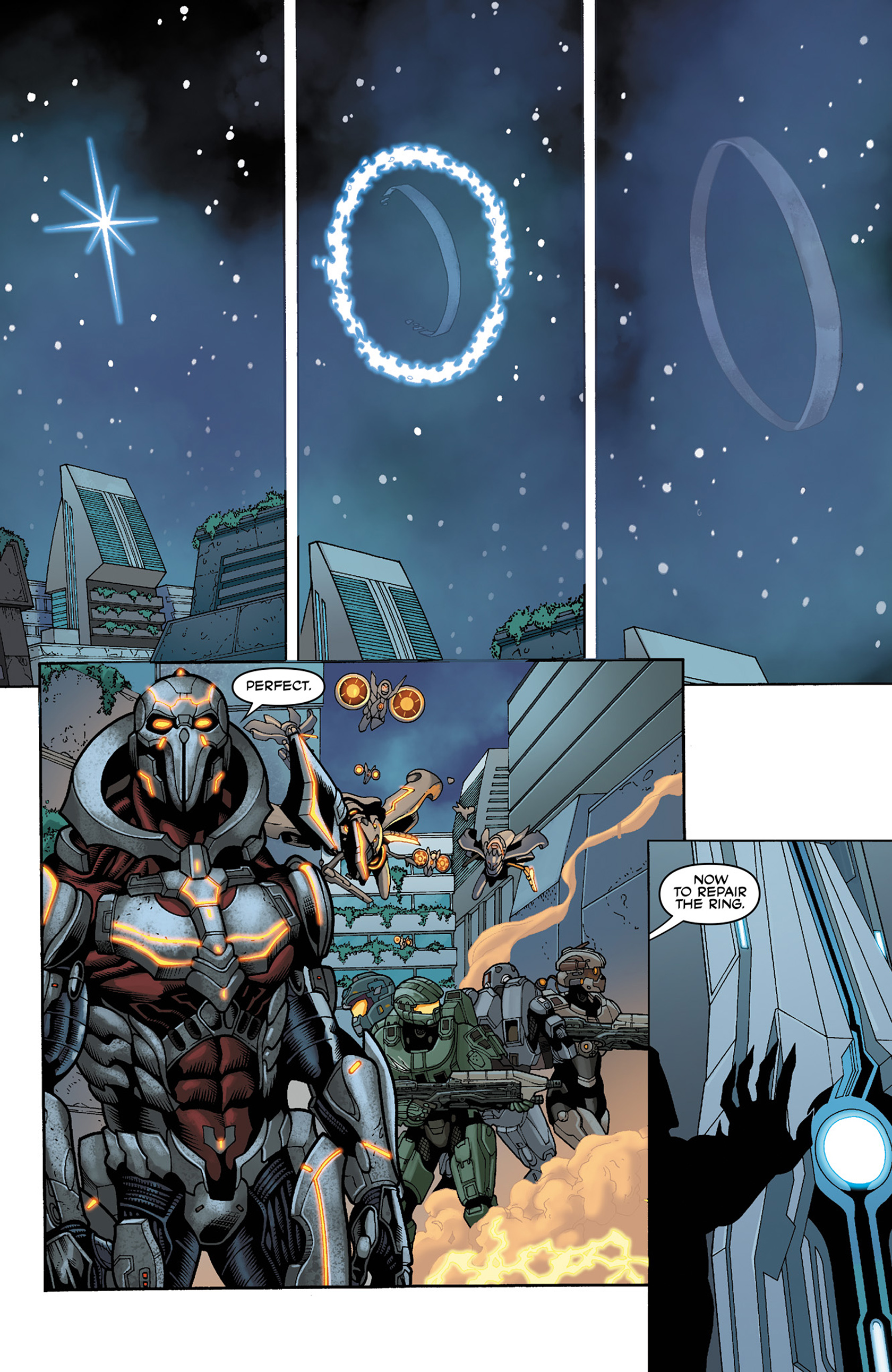 Read online Halo: Escalation comic -  Issue #9 - 15