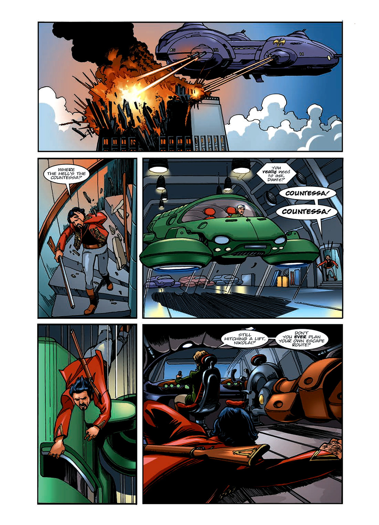 Read online Nikolai Dante comic -  Issue # TPB 6 - 75